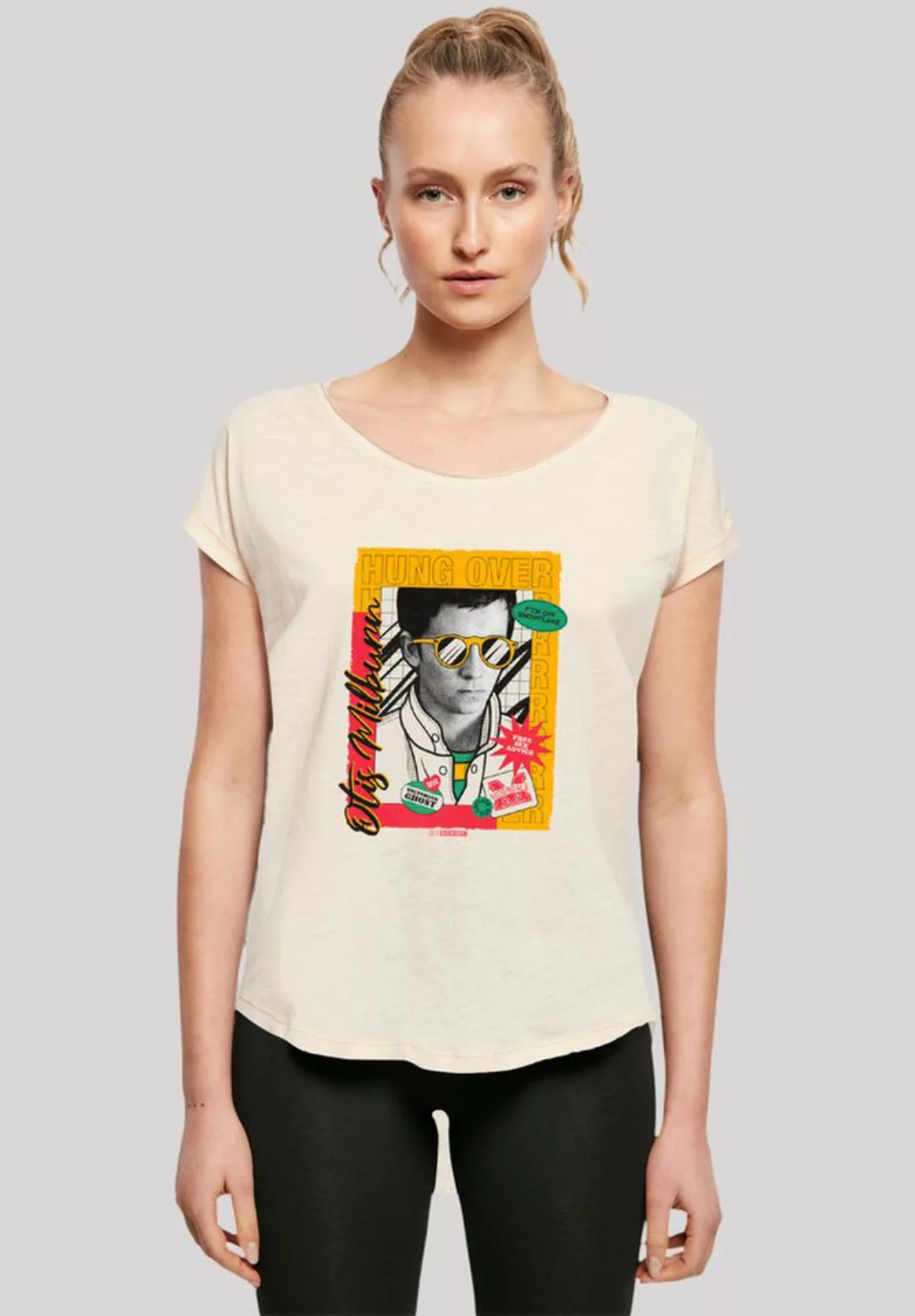 F4NT4STIC T-Shirt "Sex Education Otis Hung Over Collage", Premium Qualität günstig online kaufen