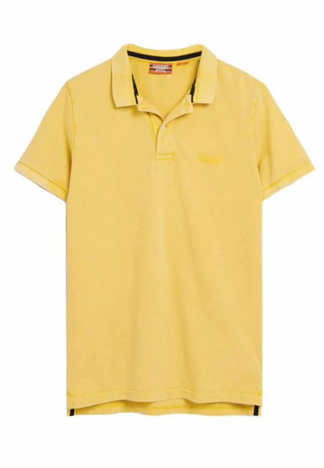 Superdry Poloshirt Superdry Herren Polo VINT DESTROY POLO Pigment Yellow günstig online kaufen