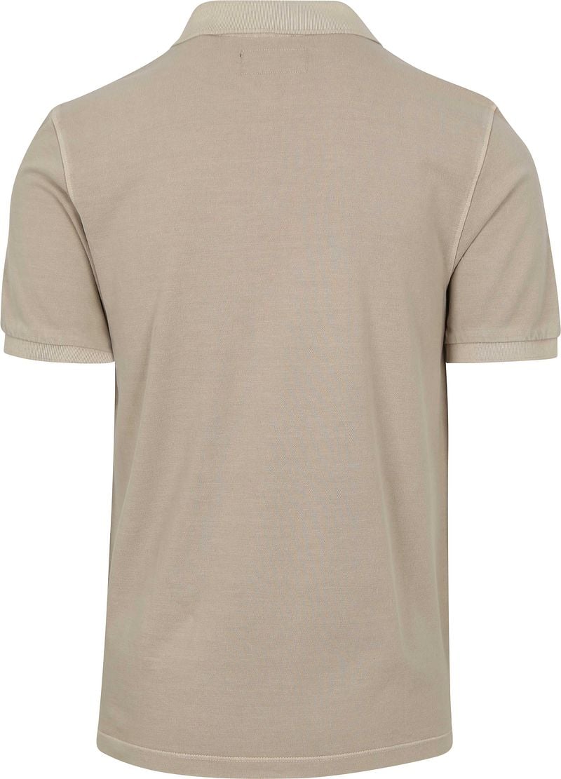 Marc O'Polo Poloshirt Faded Silk Greige - Größe XL günstig online kaufen