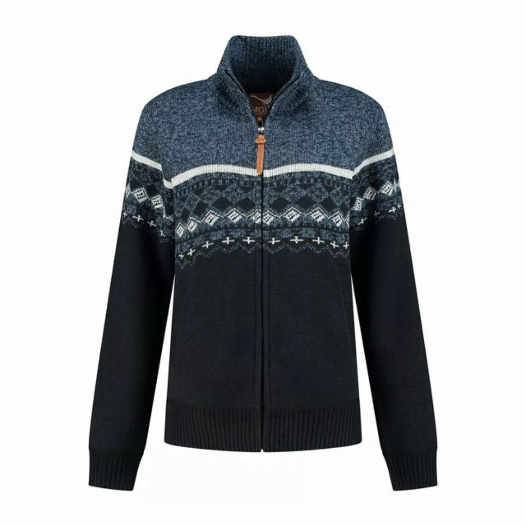 MGO Strickjacke Denise Cardigan Polyester günstig online kaufen