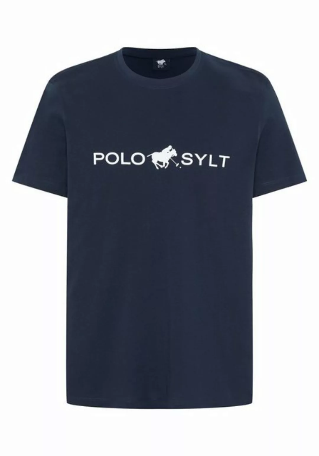 Polo Sylt Print-Shirt mit auffälligem Logo-Print günstig online kaufen