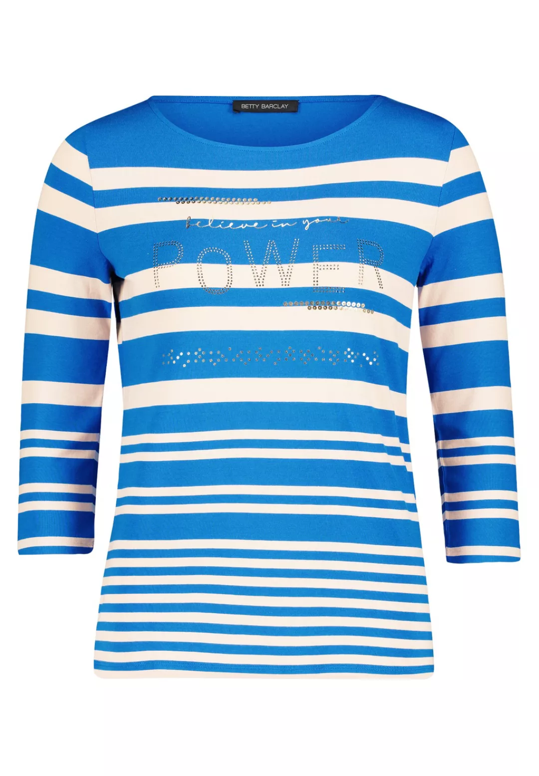 Betty Barclay 3/4-Arm-Shirt "Betty Barclay Damen Basic Shirt mit Strass", ( günstig online kaufen