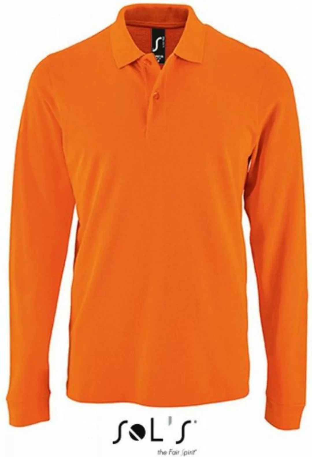 SOLS Langarm-Poloshirt Herren Long-Sleeve Piqué Polo Shirt Perfect günstig online kaufen