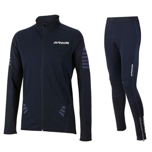 Airtracks Fahrradhose Herren Thermo Radtrikot Set Pro Windstopper (Fahrradt günstig online kaufen