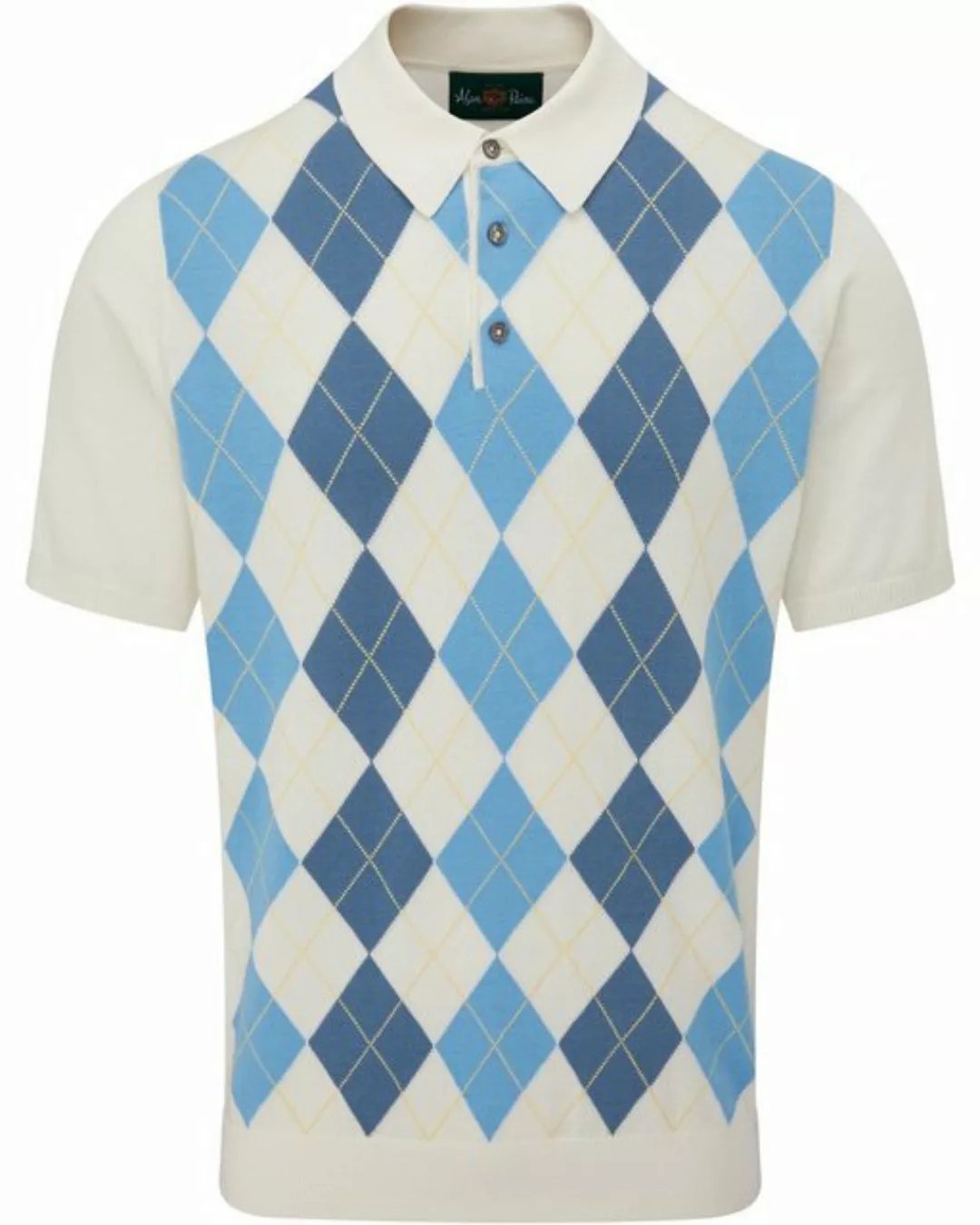 Alan Paine Poloshirt Argyle-Poloshirt Falfield günstig online kaufen