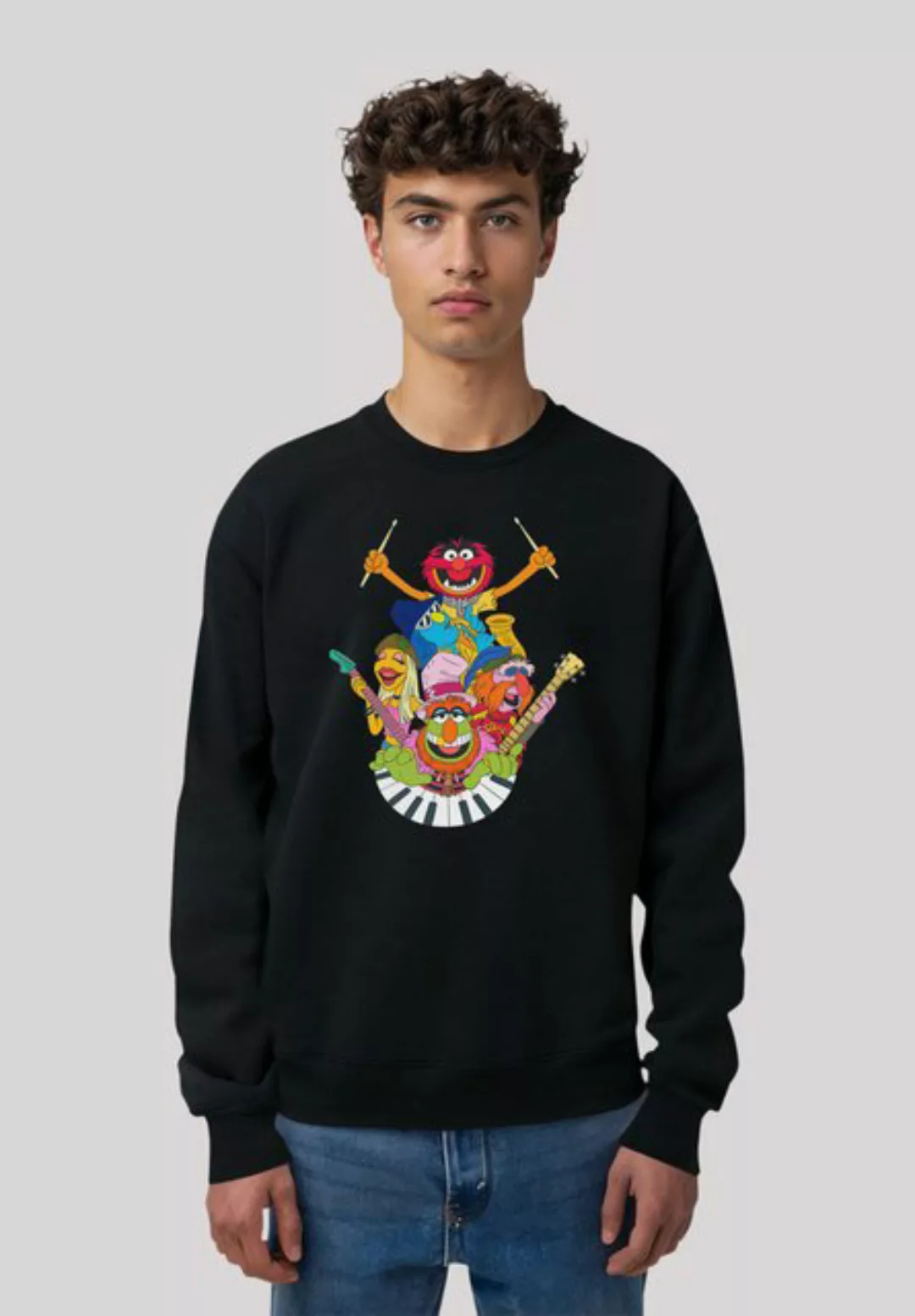 F4NT4STIC Sweatshirt Disney Muppets Dr. Teeth Premium Qualität günstig online kaufen