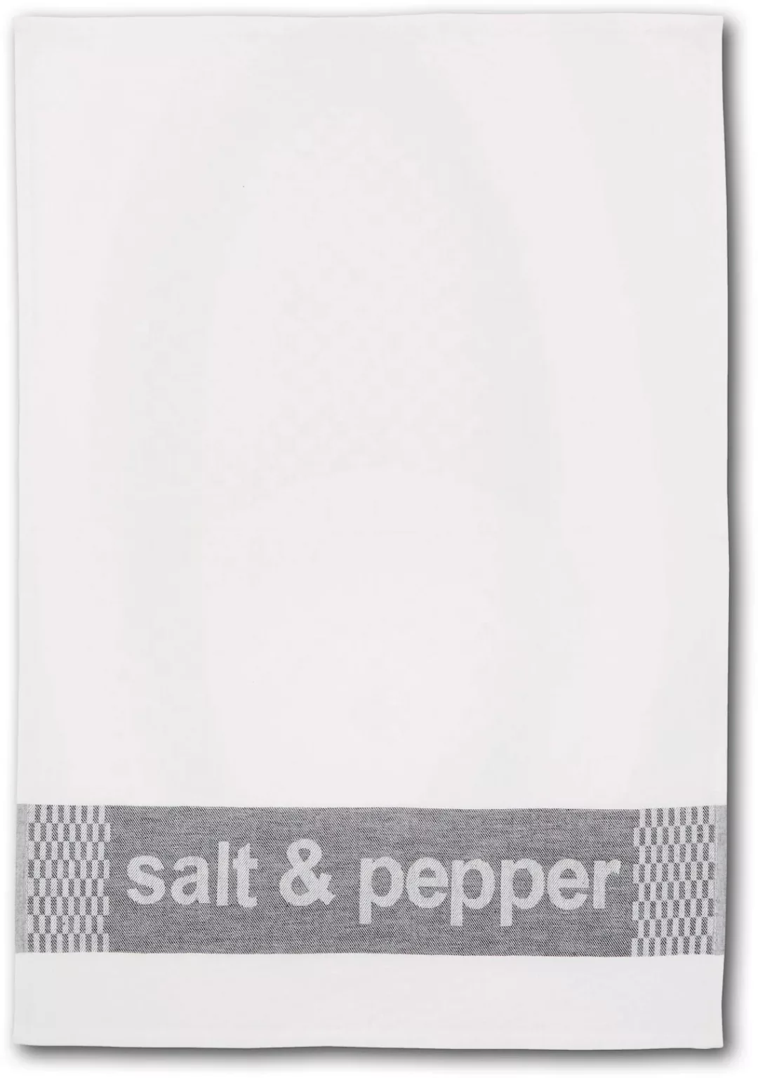 Dyckhoff Geschirrtuch »salt & pepper«, (Set, 6 tlg.), mit drei verschiedene günstig online kaufen