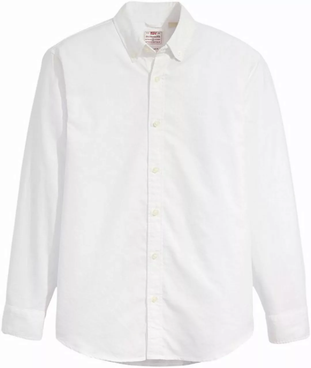 Levi's® Langarmhemd AUTHENTIC BUTTON DOWN mit Ton-in-Ton Logostickerei auf günstig online kaufen