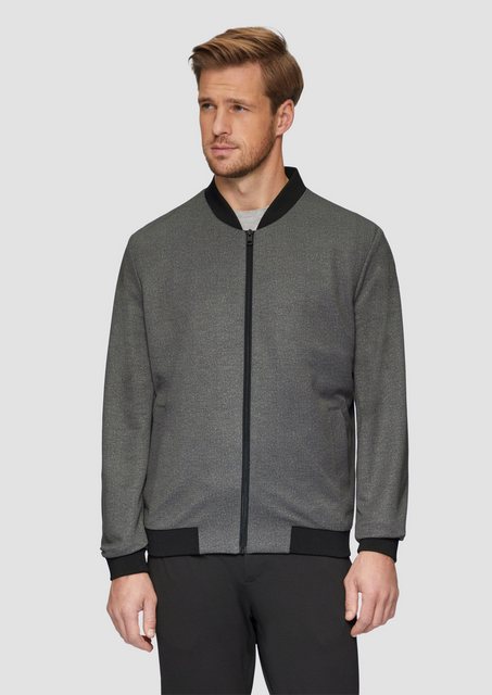 s.Oliver BLACK LABEL Outdoorjacke s.O JOGG: Blouson aus Baumwollmix günstig online kaufen