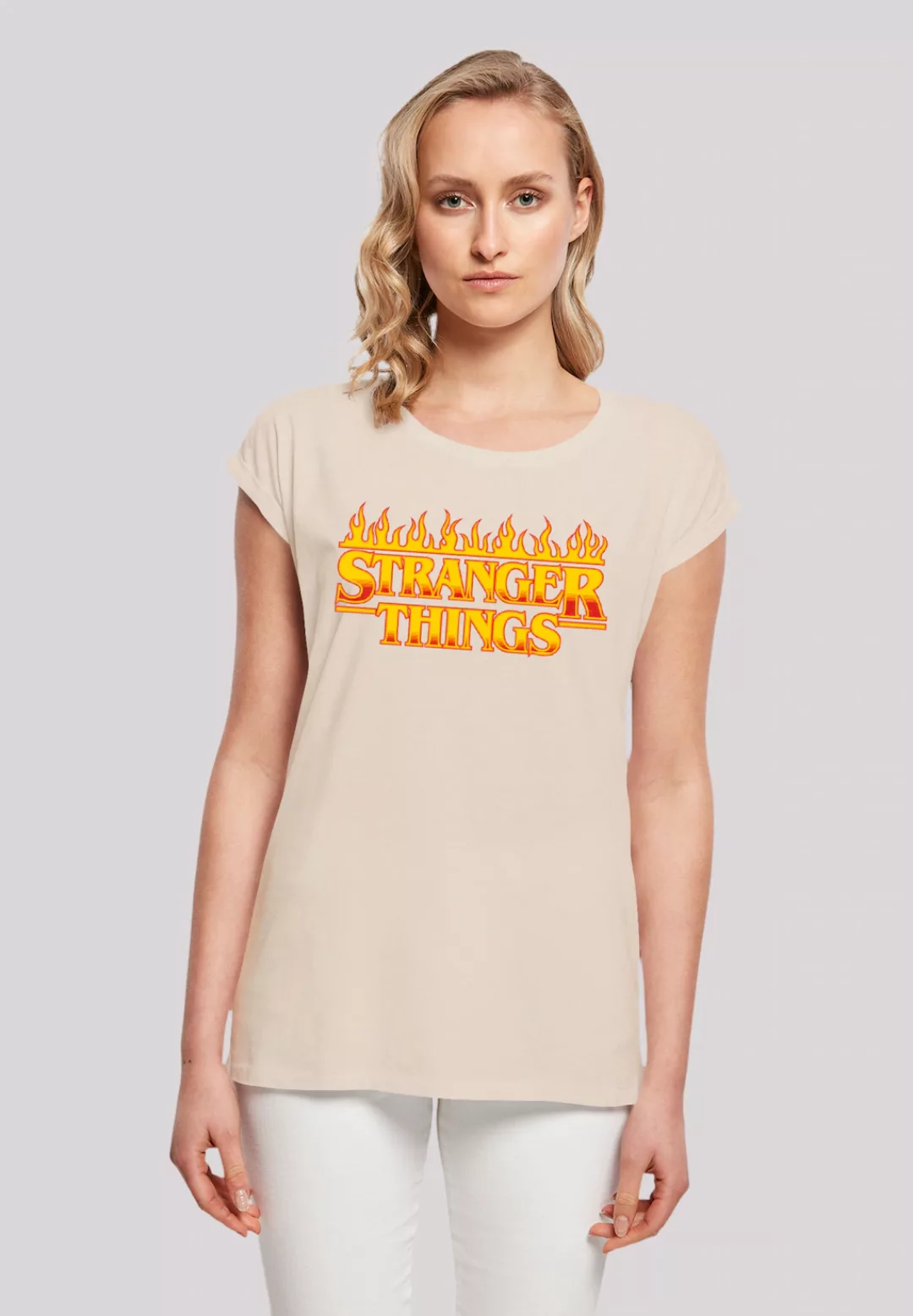 F4NT4STIC T-Shirt "Stranger Things Fire Logo", Premium Qualität günstig online kaufen