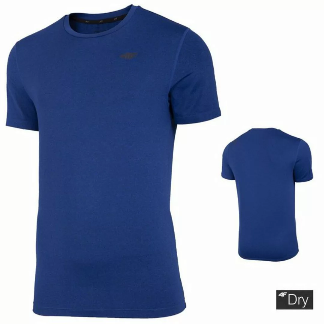 4F T-Shirt 4F Dry - Herren Sport T-Shirt, melange navy günstig online kaufen