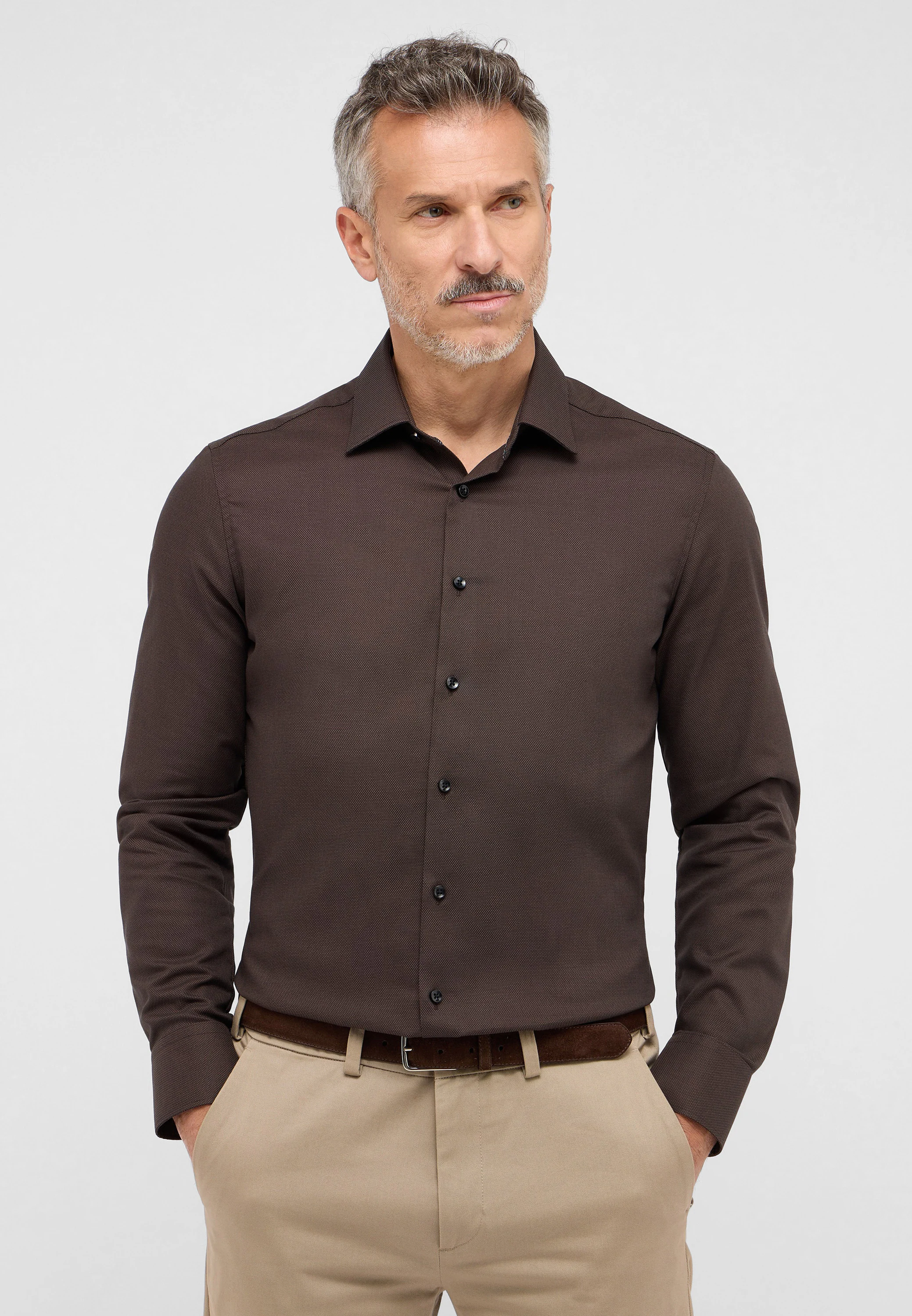 Eterna Langarmhemd "SLIM FIT", NON IRON (bügelfrei) günstig online kaufen