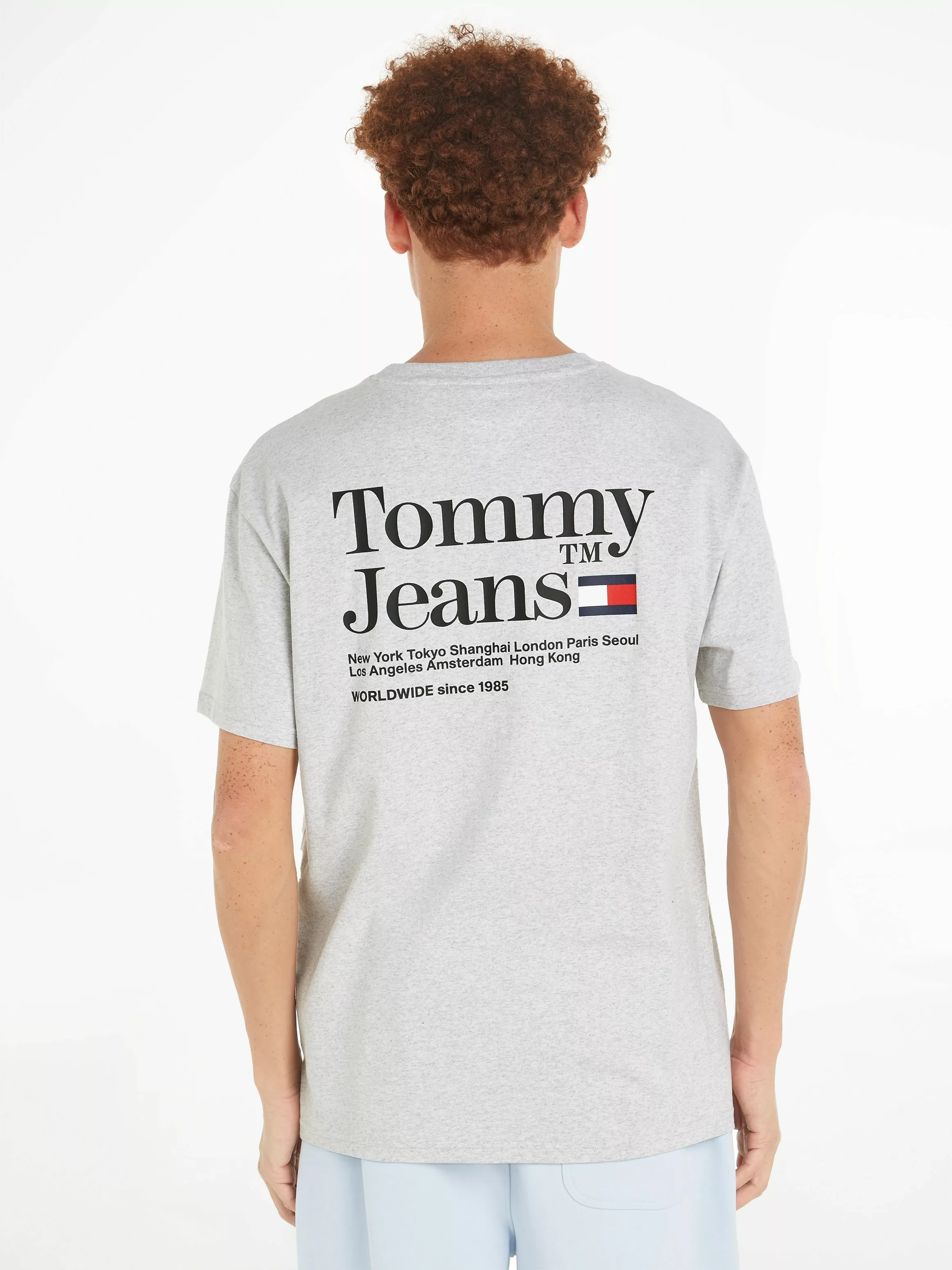 Tommy Jeans T-Shirt "TJM REG MODERN TOMMY TM TEE", mit großem Aufdruck auf günstig online kaufen