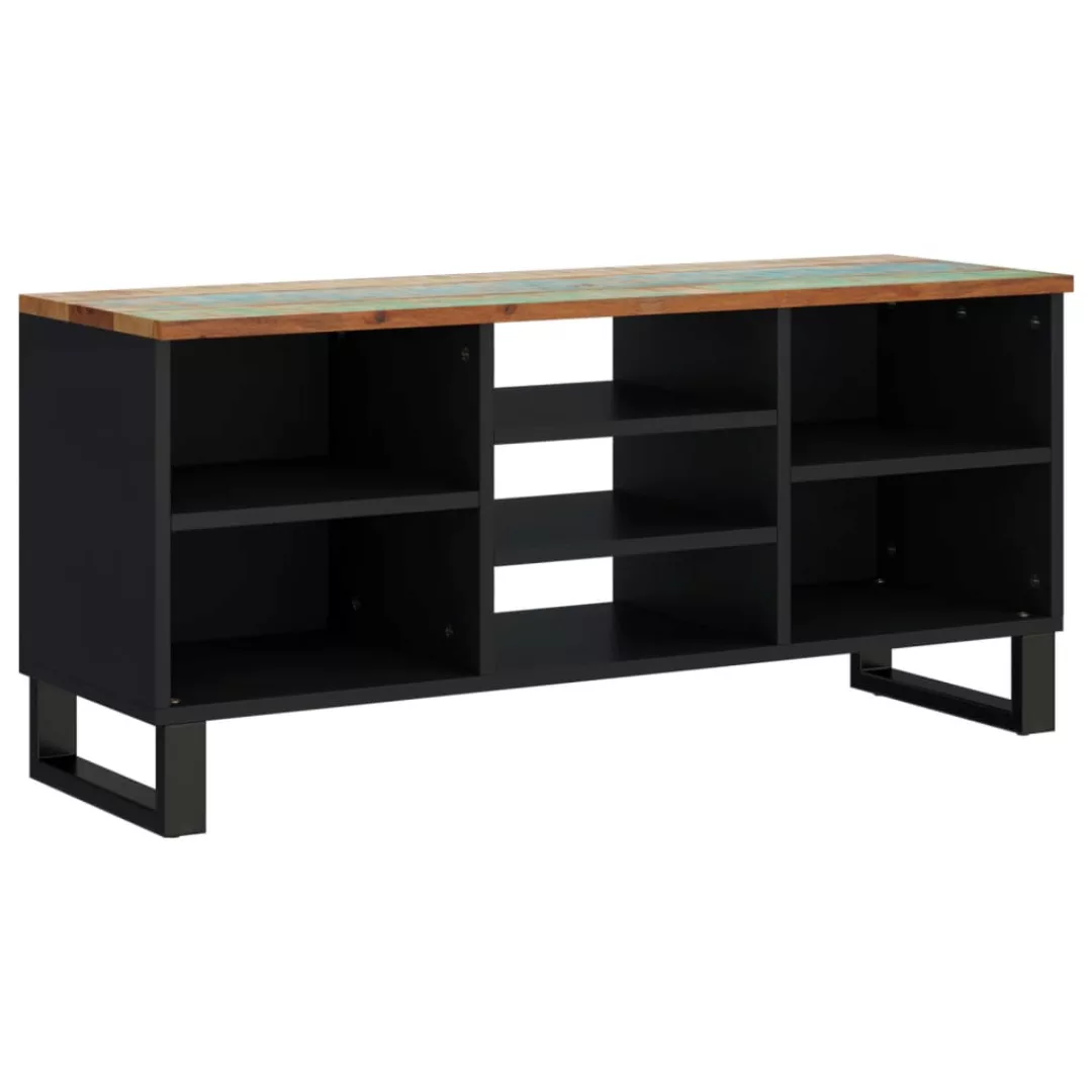 Vidaxl Tv-schrank 100x33x46 Cm Altholz Massiv & Holzwerkstoff günstig online kaufen