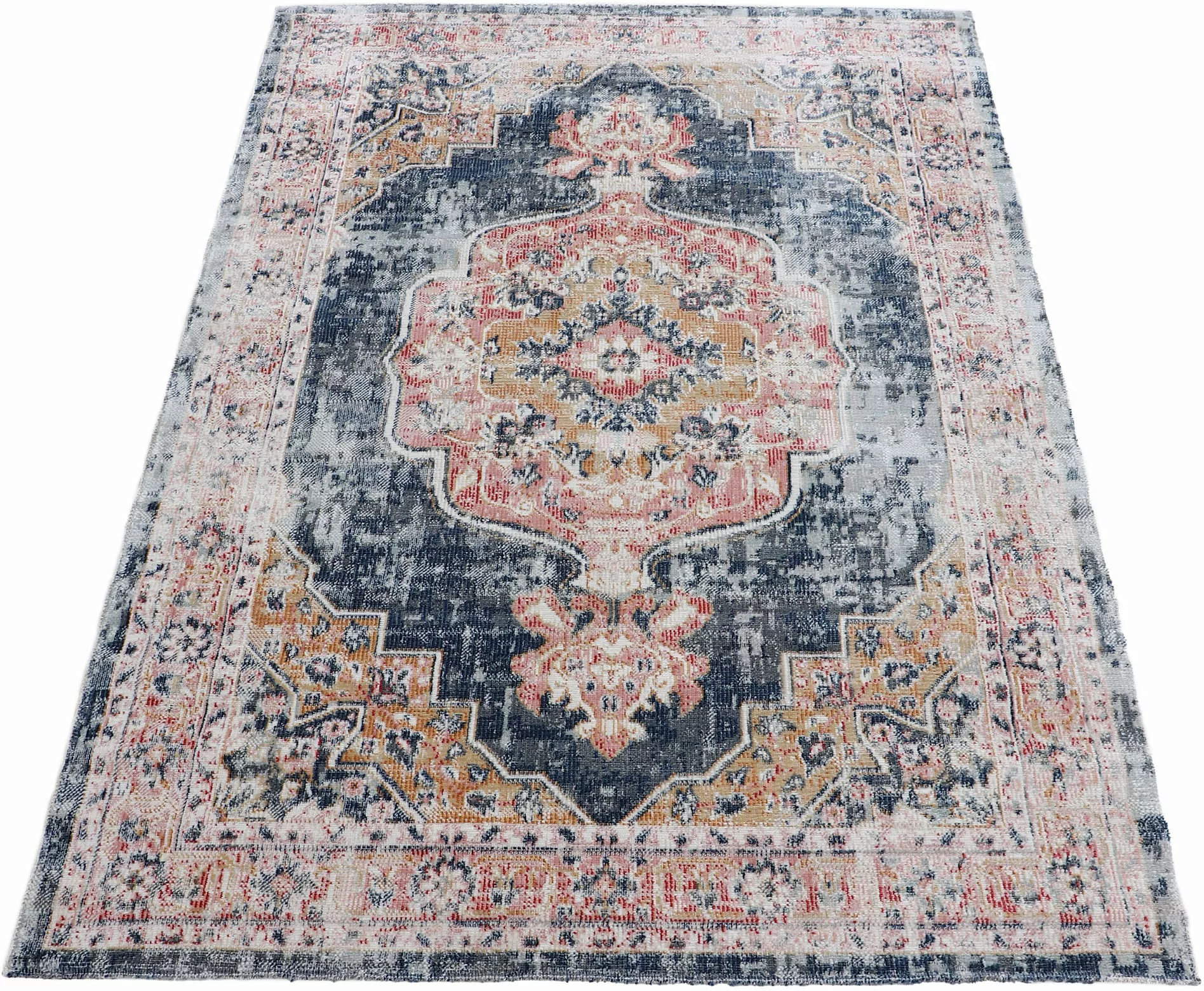 carpetfine Teppich »Omen_4«, rechteckig, Orient Vintage Look günstig online kaufen