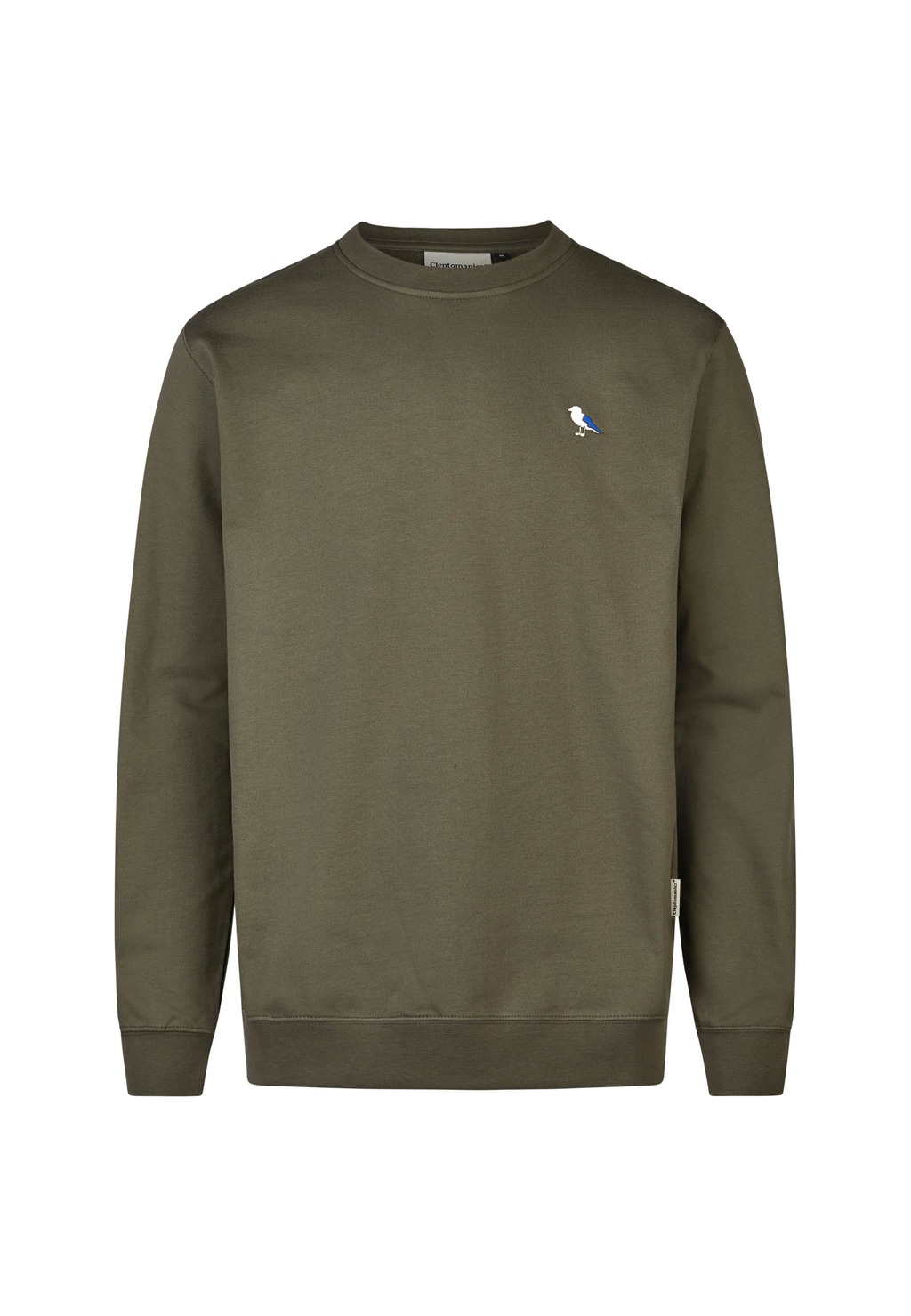 Cleptomanicx Sweatshirt "Embro Gull", mit kleiner Möwen-Stickerei günstig online kaufen