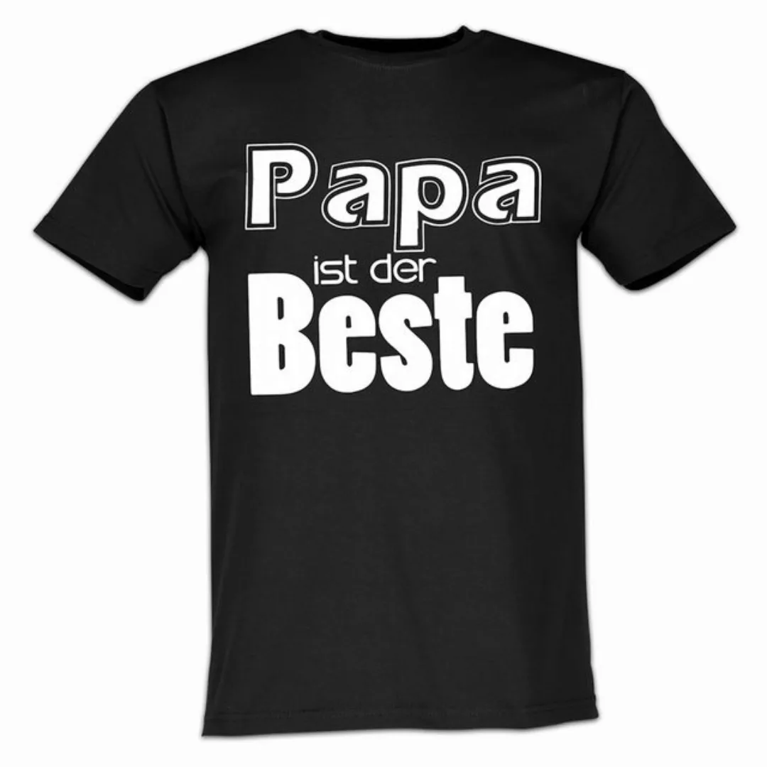 Lustige & Witzige T-Shirts T-Shirt T-Shirt Papa ist der Beste Fun-Shirt Par günstig online kaufen