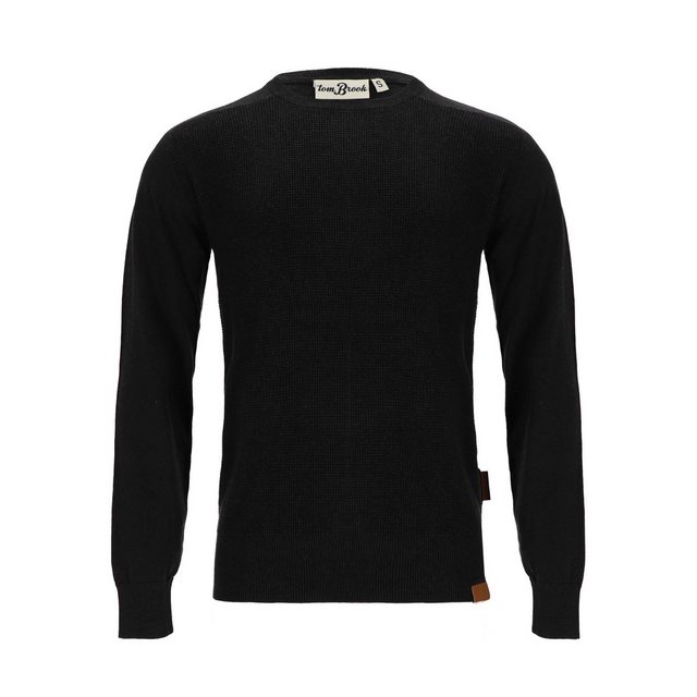 tomBrook Rundhalspullover Herren Strickpullover in Melange-Optik - Pullover günstig online kaufen