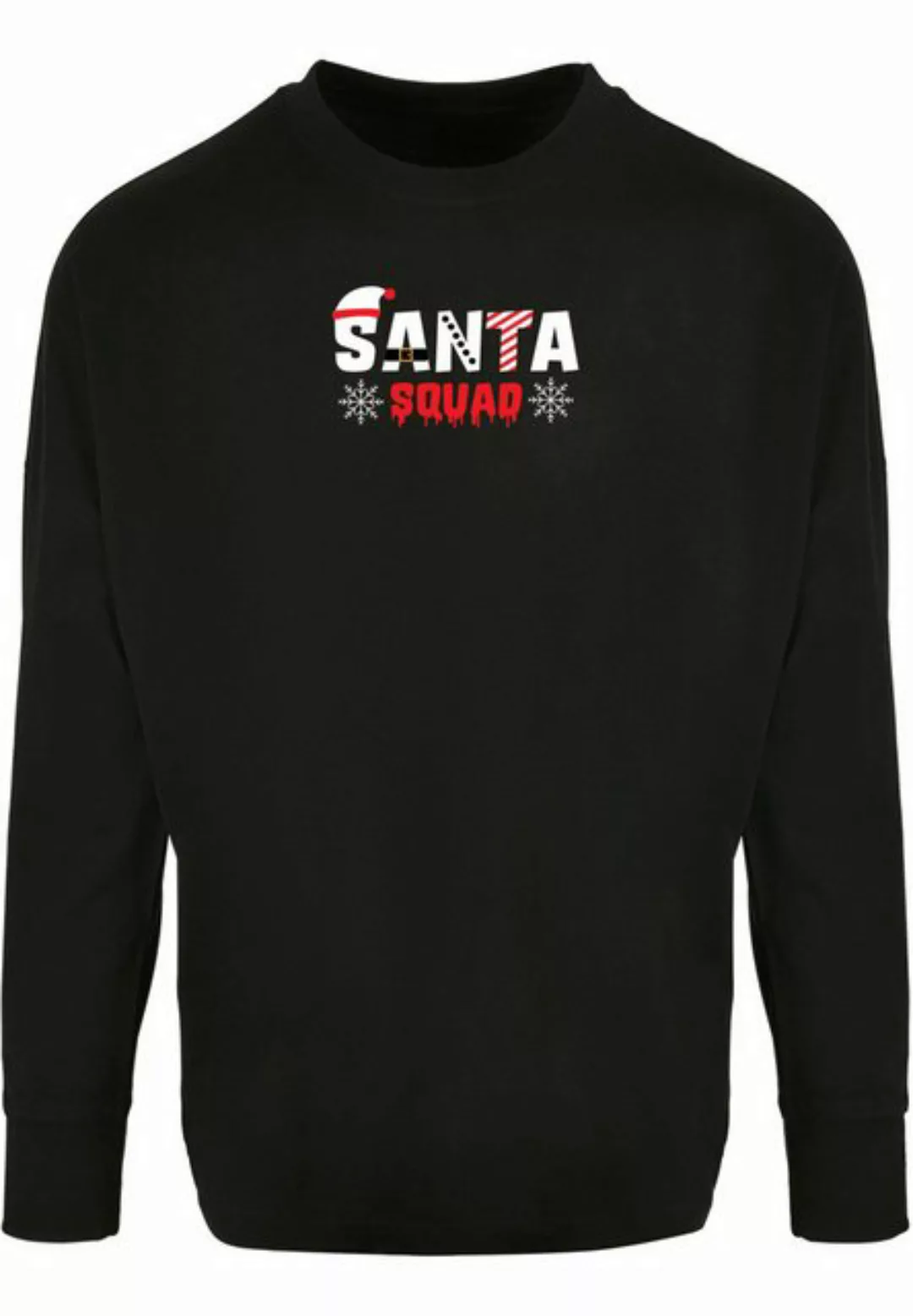 Merchcode Longsleeve Merchcode Herren Santa Squad Oversized Cut On Sleeve L günstig online kaufen
