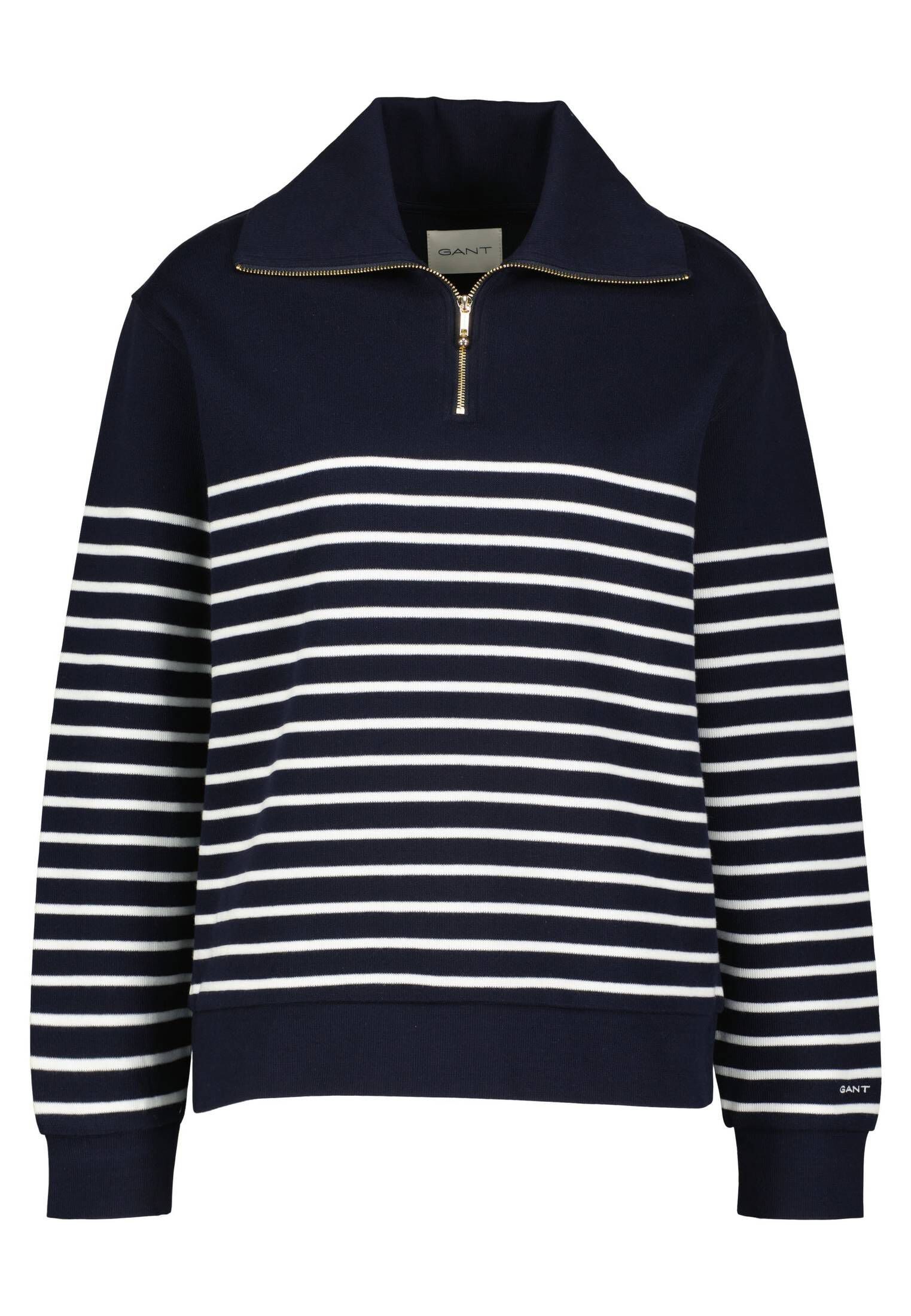 Gant Sweatshirt Damen Sweatshirt mit Reißverschluss günstig online kaufen