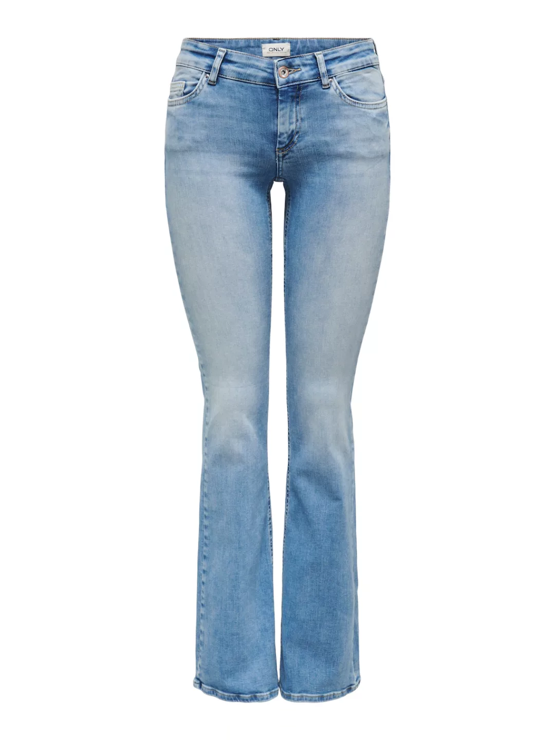 ONLY Bootcut-Jeans "ONLBLUSH LW FLARED DNM REA155 NOOS" günstig online kaufen