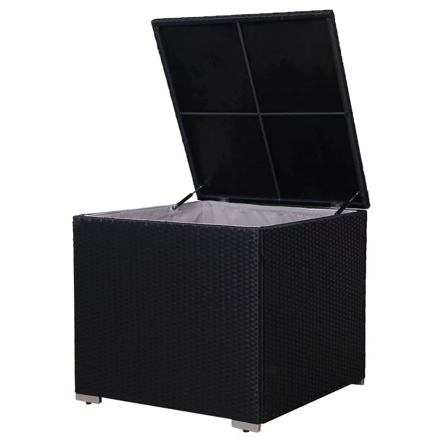 SVITA Auflagenbox Polyrattan Gartenbox Erweiterung Box Lugano/California Sc günstig online kaufen