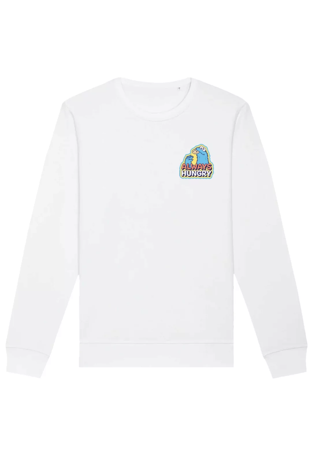 F4NT4STIC Sweatshirt "Sesamstraße Cookie Monster Always Hungry", Premium Qu günstig online kaufen