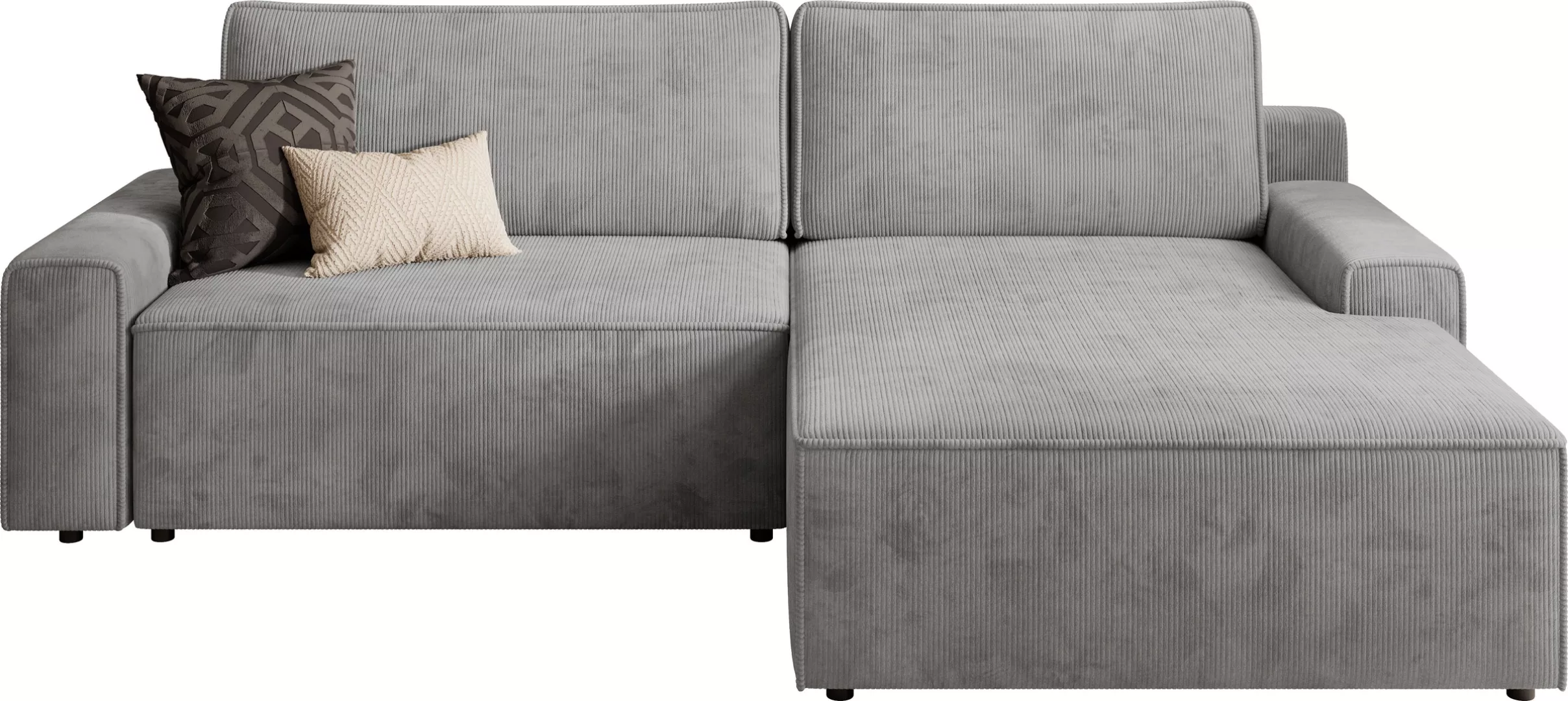 TRENDMANUFAKTUR Ecksofa "Challenge, Schlafsofa mit Bettkasten, Couch in L-F günstig online kaufen