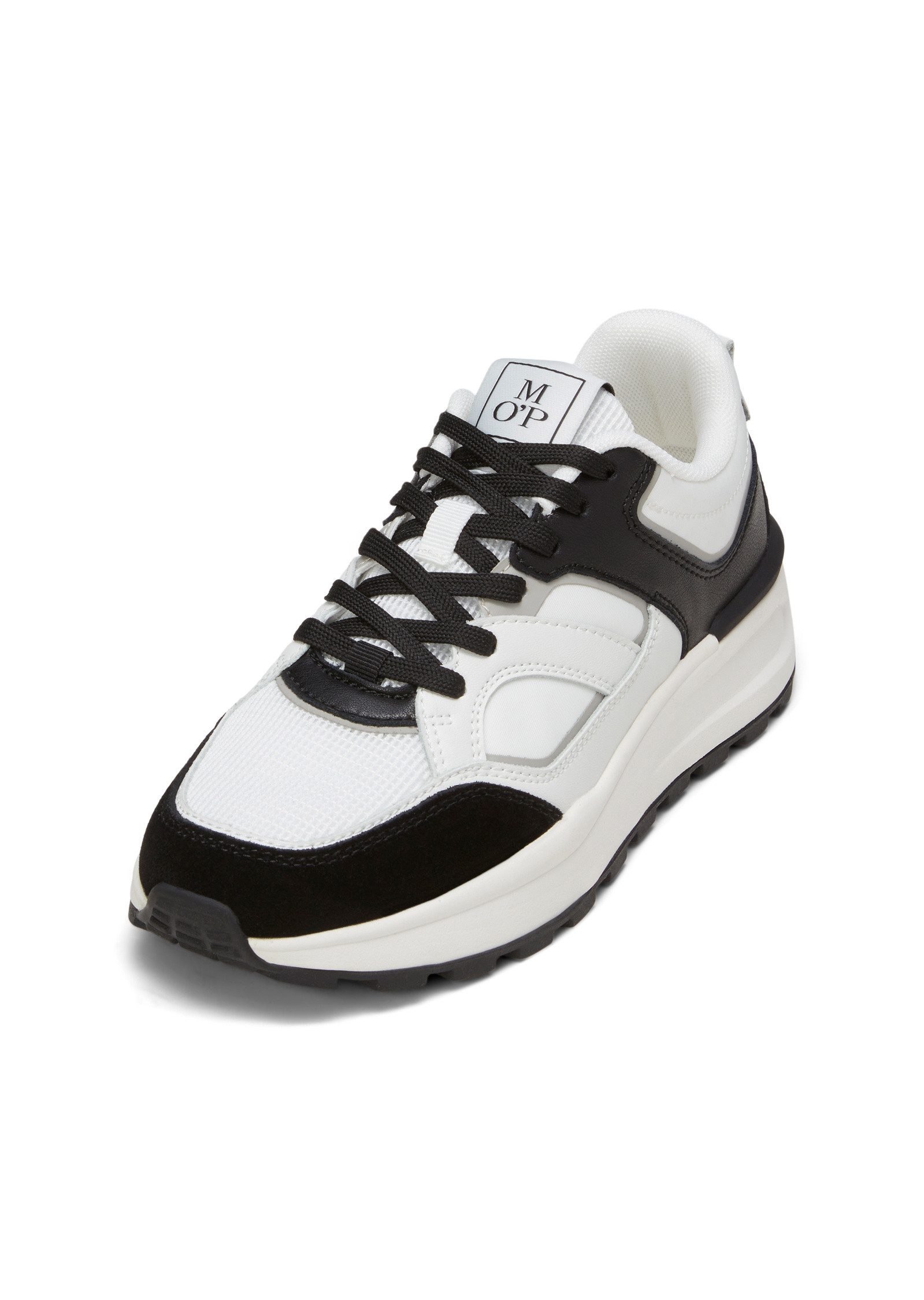 Marc OPolo Sneaker "aus Rindleder und Mesh" günstig online kaufen
