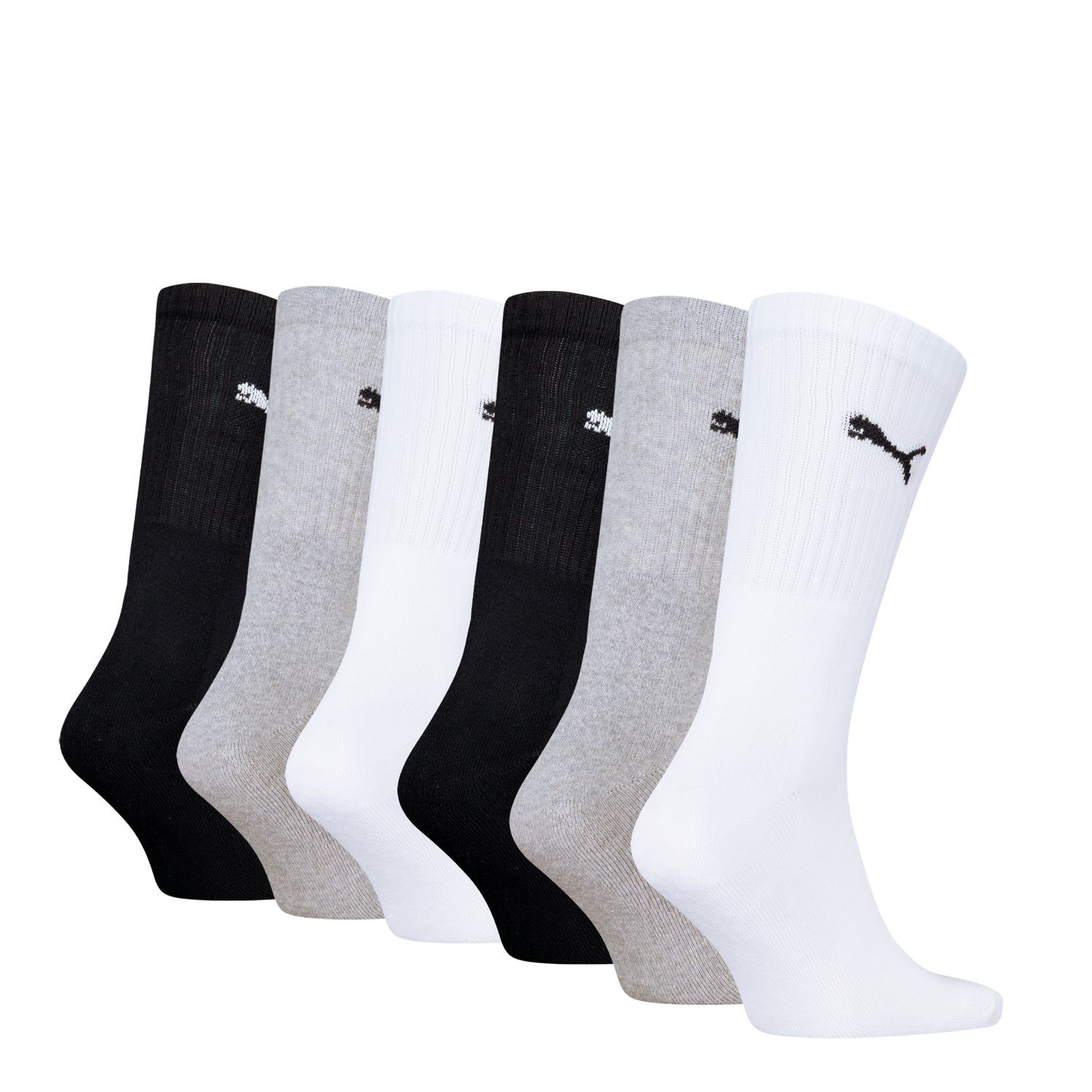 PUMA Unisex Sport Socken PUMA UNISEX CREW SOCK ECOM 6er Pack günstig online kaufen