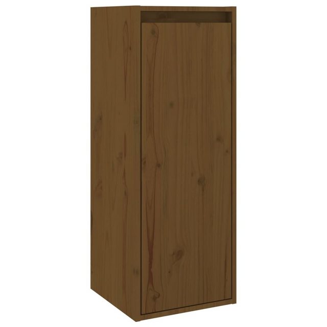 vidaXL Hängeschrank Hängeschrank Wandschrank Honigbraun 30x30x80 cm Massivh günstig online kaufen