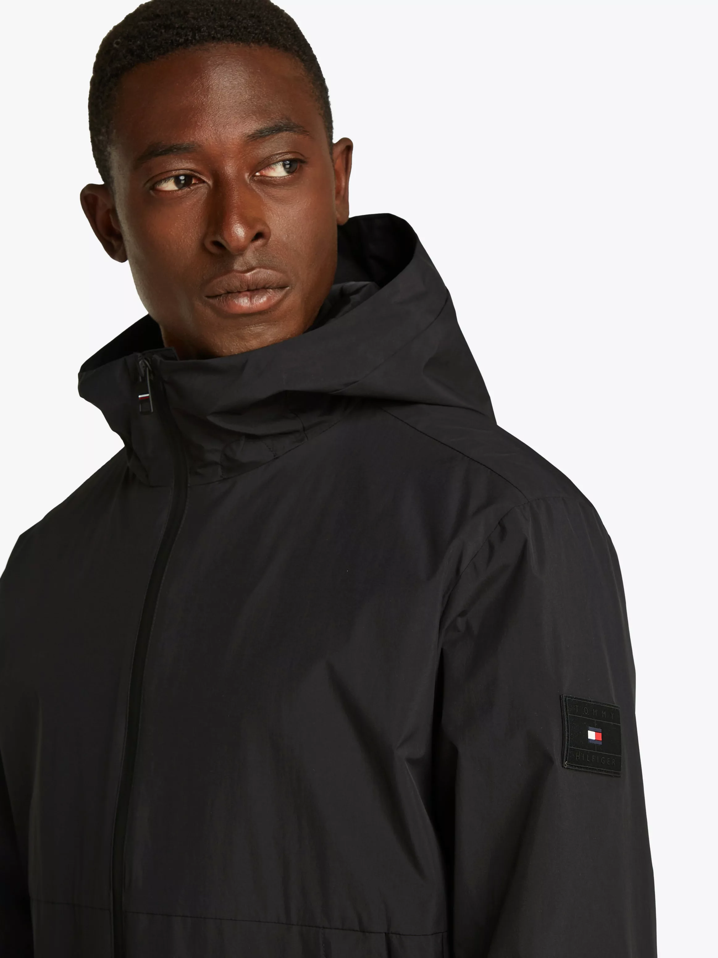 Tommy Hilfiger Kurzjacke "BRANDED HOODED JACKET", mit Kapuze günstig online kaufen