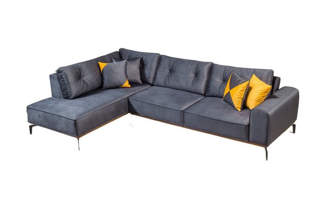 Villa Möbel Ecksofa Tuby, Set, mit Relax-/Bettfunktion durch umklappbare Rü günstig online kaufen