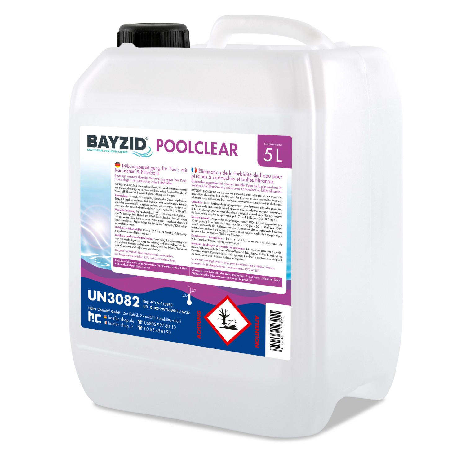 Bayzid Poolclear Trübungsbeseitigung für Pool-Filter mit Kartuschen & Filte günstig online kaufen