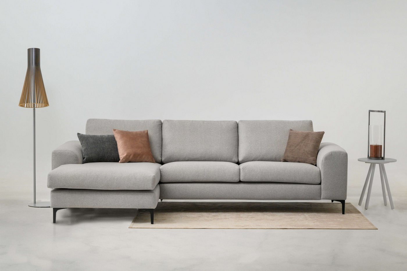 INOSIGN Ecksofa Henry, mit Metallbeinen, in modernem Design günstig online kaufen