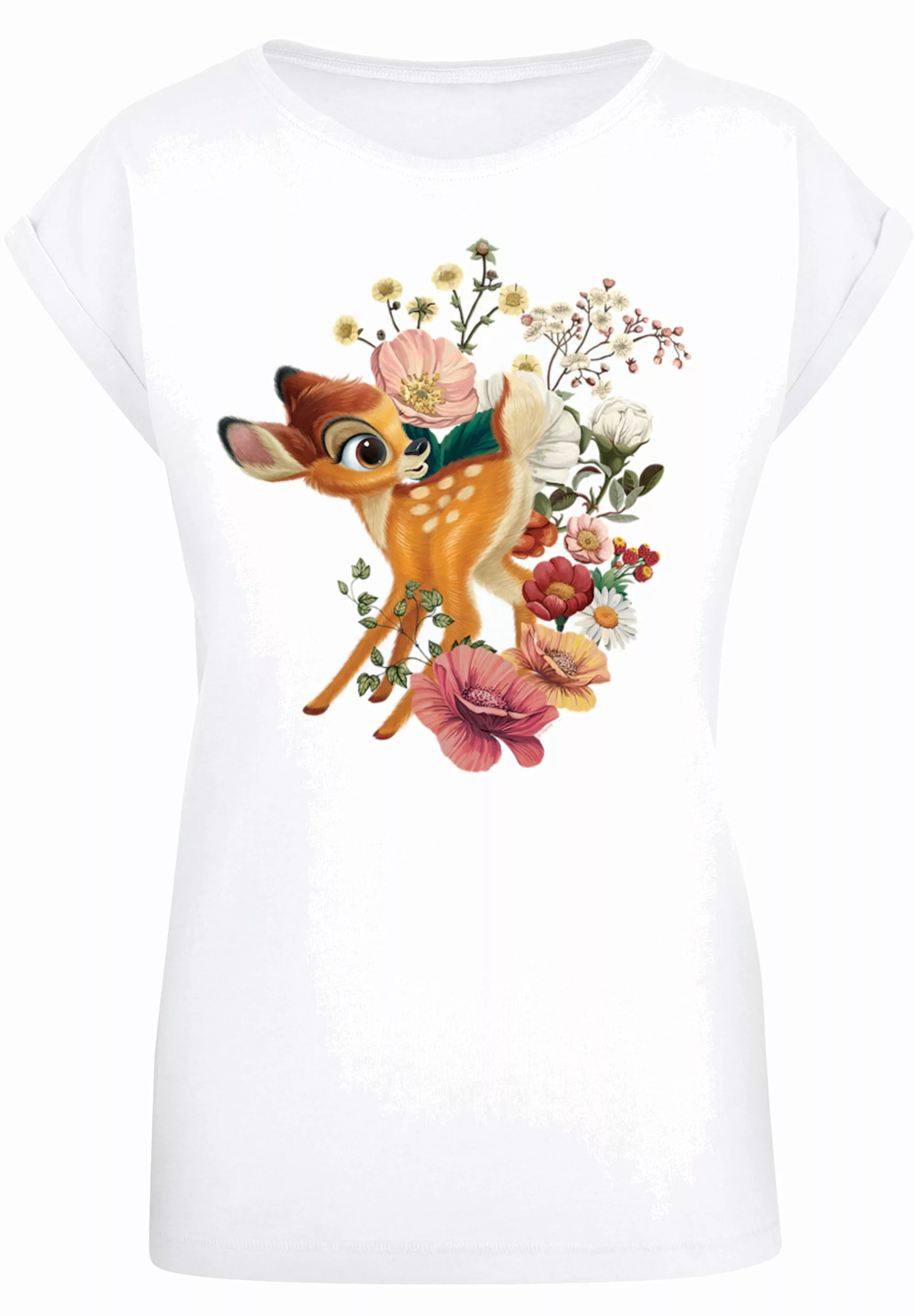 F4NT4STIC T-Shirt "PLUS SIZE Bambi Meadow", Print günstig online kaufen