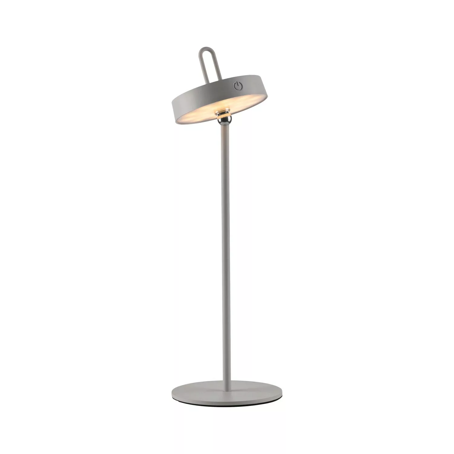 Just Light. LED-Akku-Tischleuchte Amag Greige 47,2 cm x Ø 15 cm günstig online kaufen