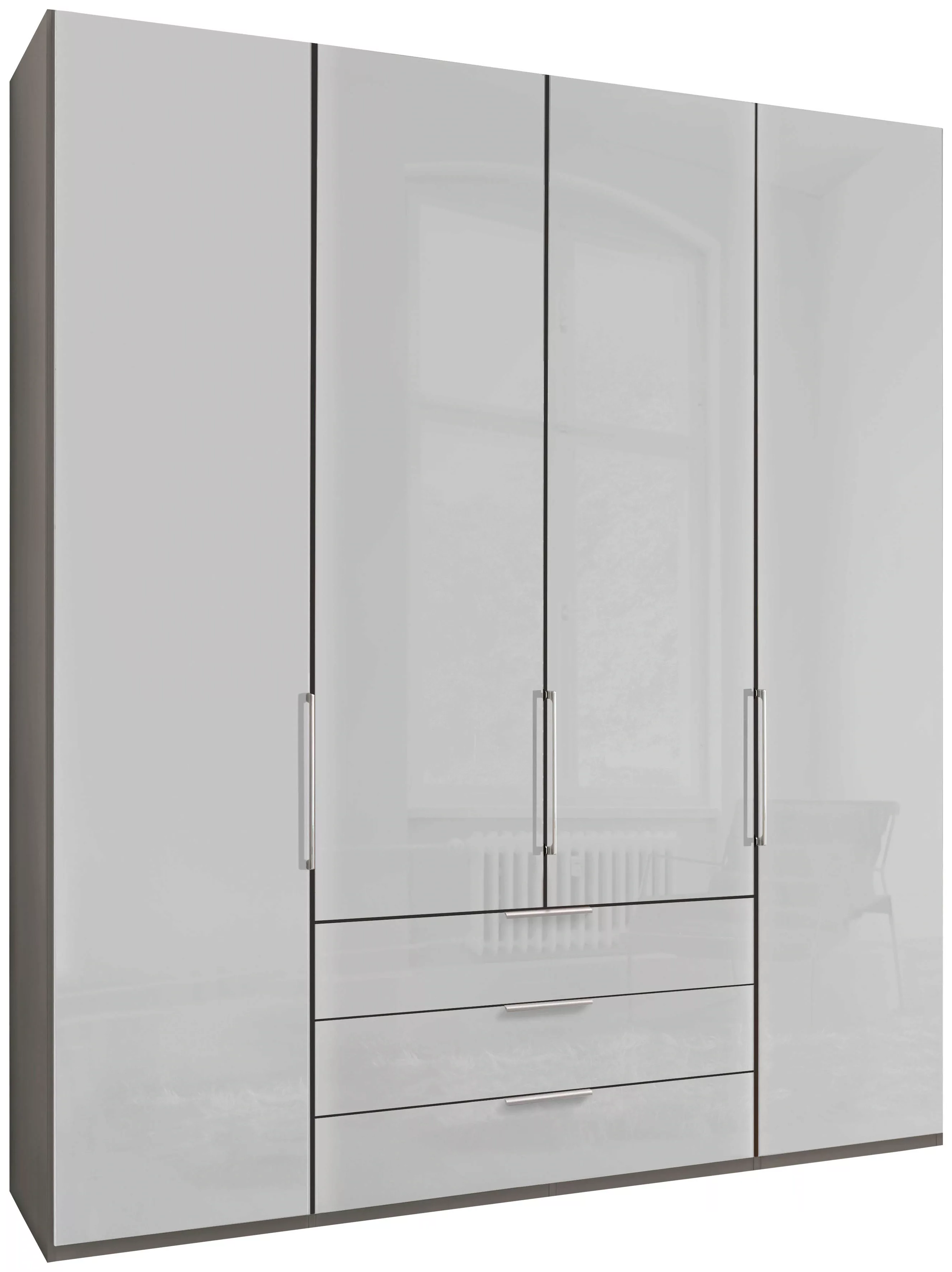 WIEMANN Falttürenschrank "Monaco", mit Glasfront sowie hochwertigen Beschlä günstig online kaufen