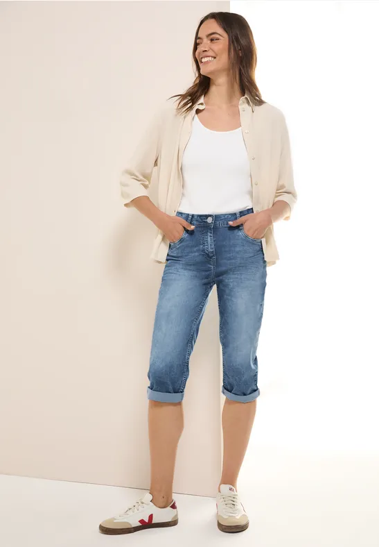 CECIL Slim-fit-Jeans High Waist günstig online kaufen