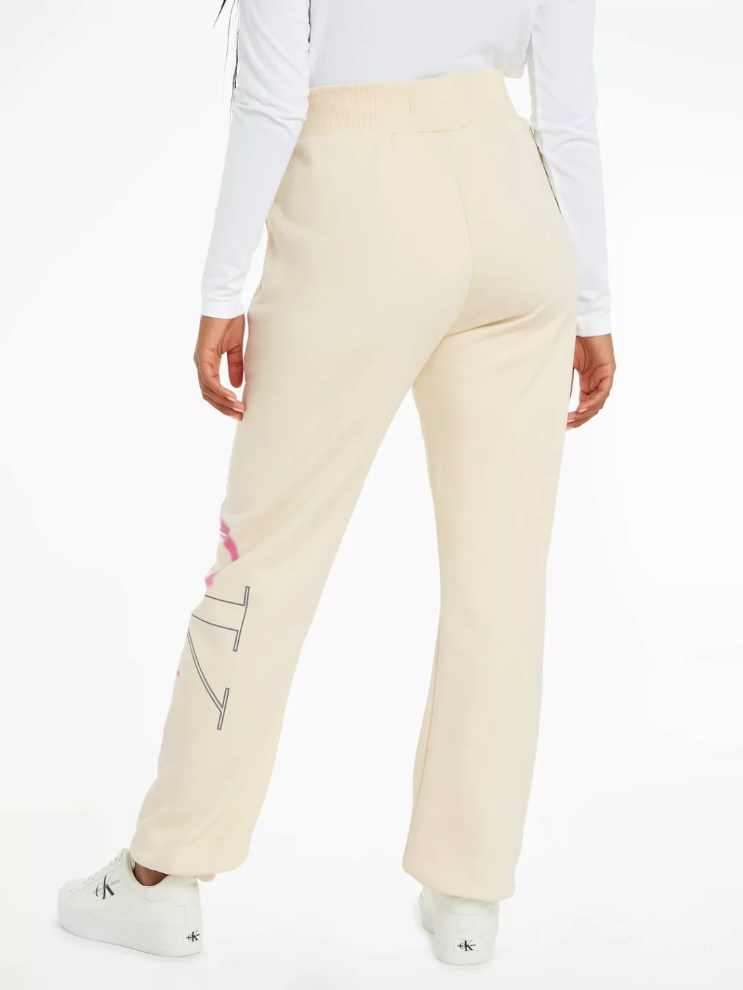 Calvin Klein Jeans Sweatpants "BOLD MONOLOGO CUFFED PANT" günstig online kaufen