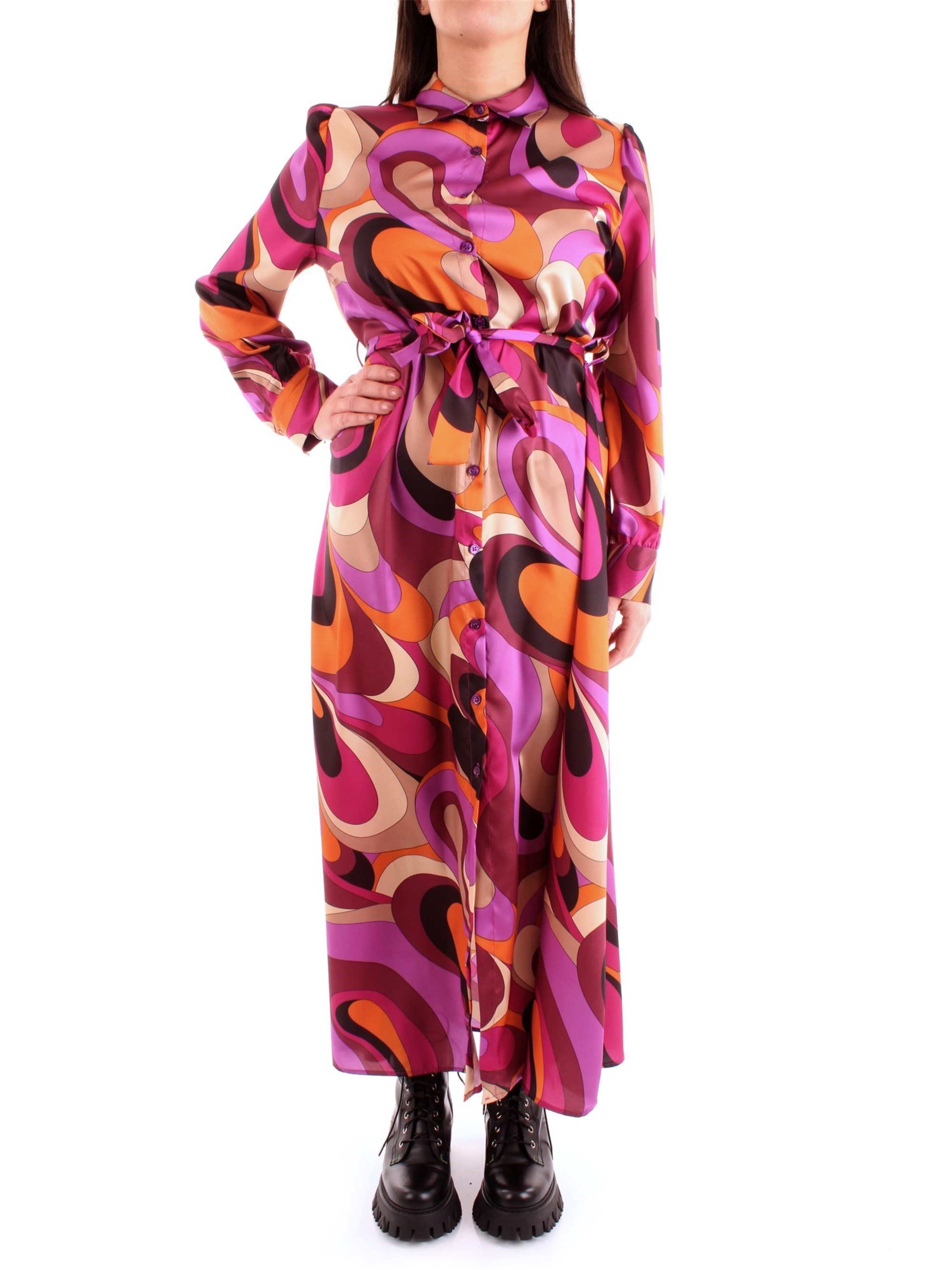 VICOLO Kleid Damen Viola günstig online kaufen