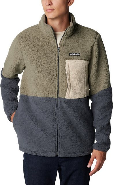 Columbia Fleecejacke Mountainside Heavyweight Fleece STONE GREEN, SHARK, AN günstig online kaufen