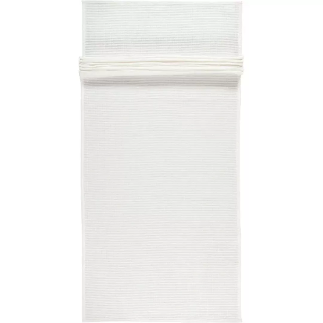 Vossen Saunatuch Pique Rom - 80x220 cm - Farbe: weiß - 030 (116729) günstig online kaufen