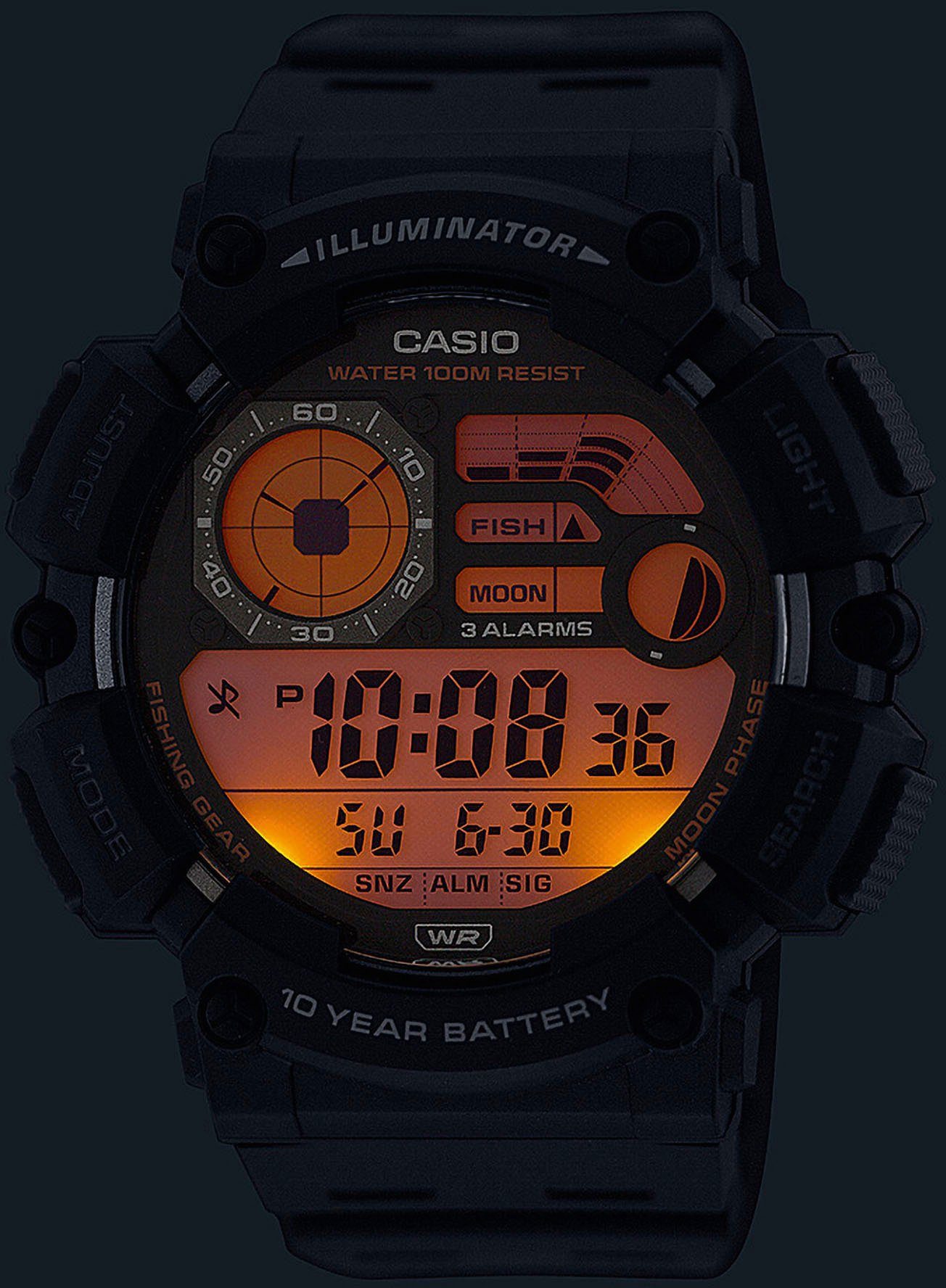 CASIO TIMELESS COLLECTION Chronograph WS-1500H-1AVEF, Quarzuhr, günstig online kaufen