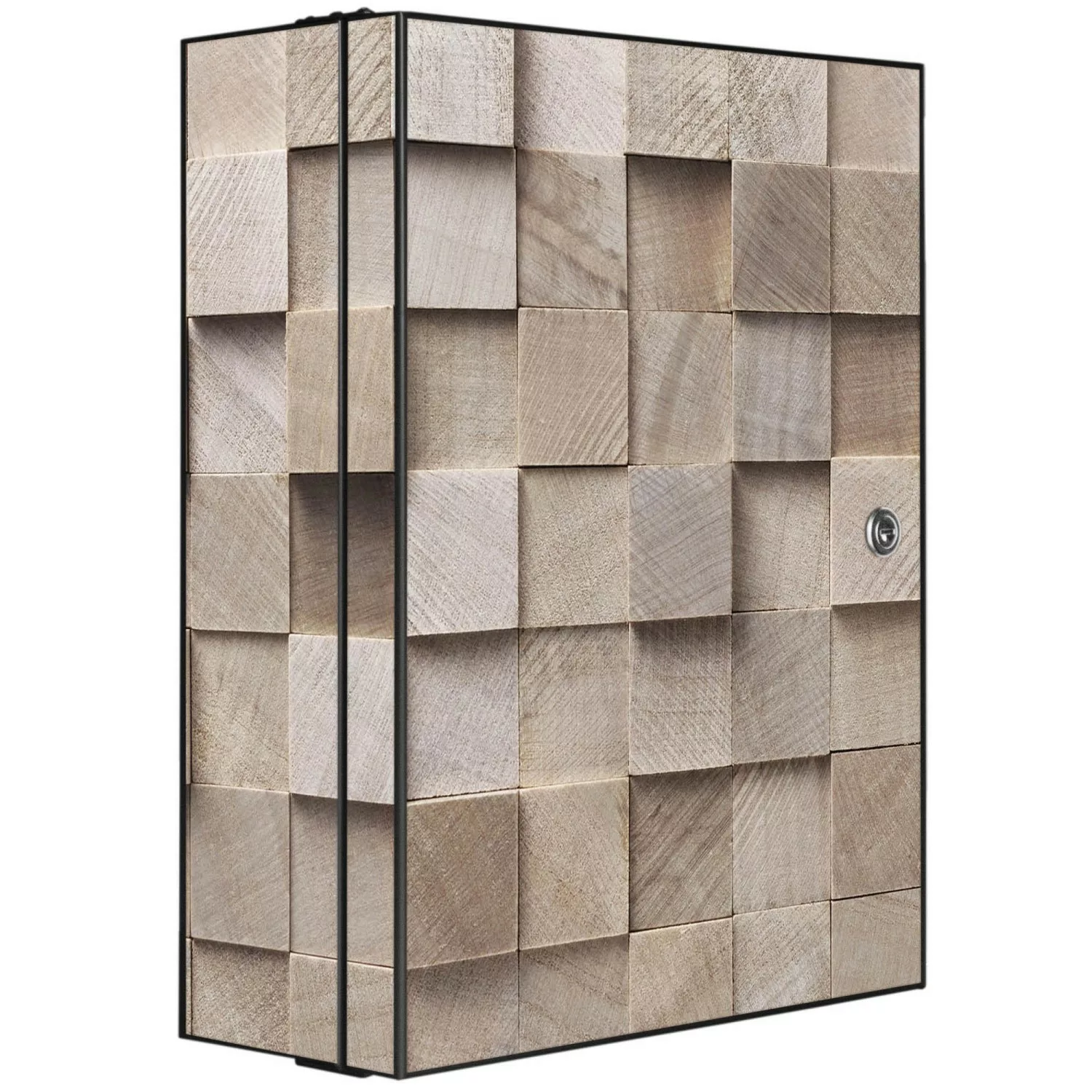 Banjado XXL Medizinschrank Abschliessbar 35x46x15cm Arzneischrank Anthrazit günstig online kaufen