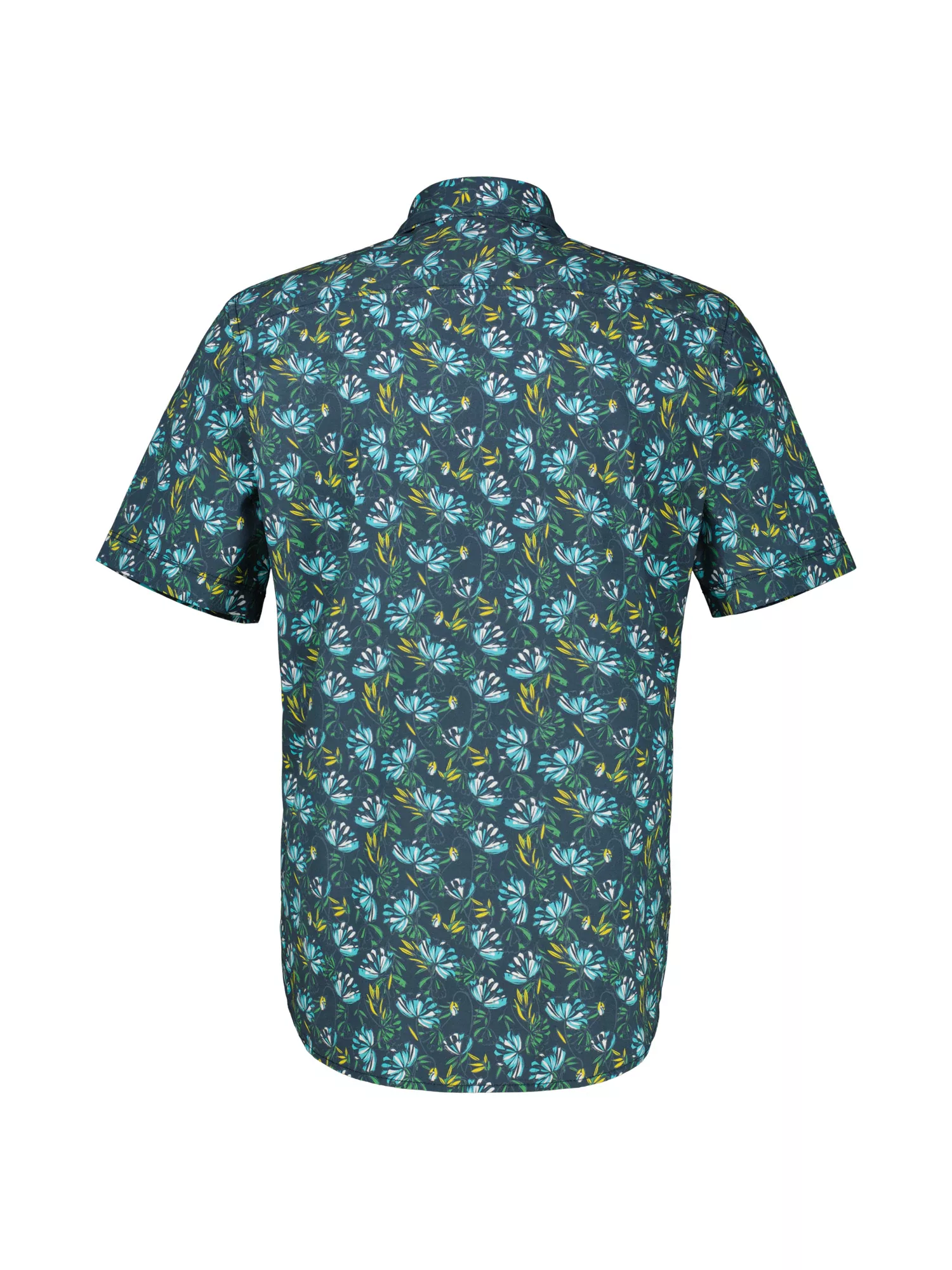 LERROS Kurzarmhemd "LERROS Floral gemustertes Halbarmhemd in Übergrößen" günstig online kaufen