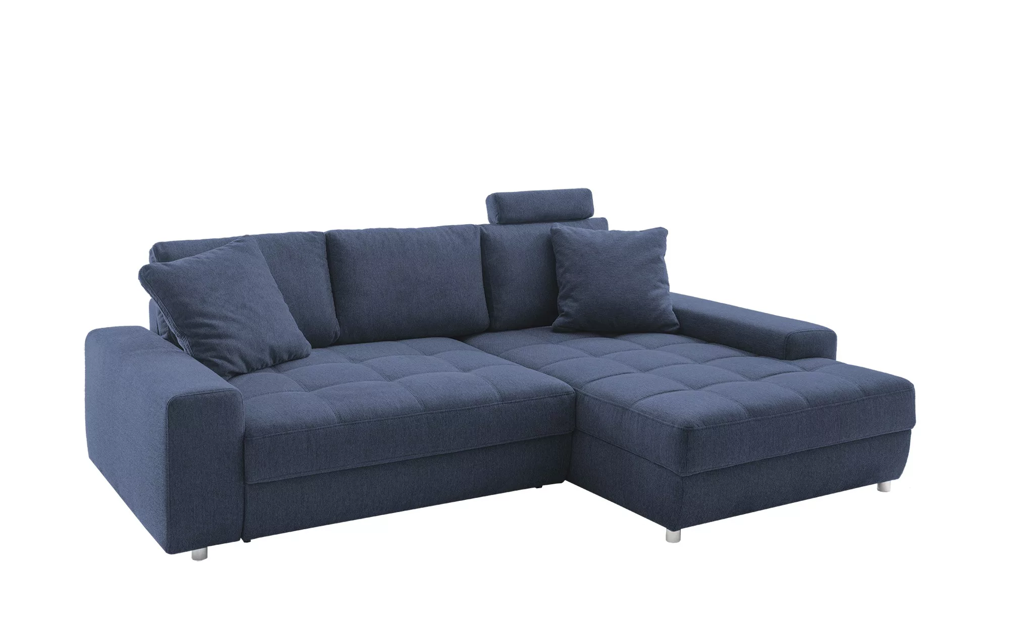 bobb Ecksofa  Arissa de Luxe ¦ blau ¦ Maße (cm): B: 258 H: 84 T: 181.0 Pols günstig online kaufen