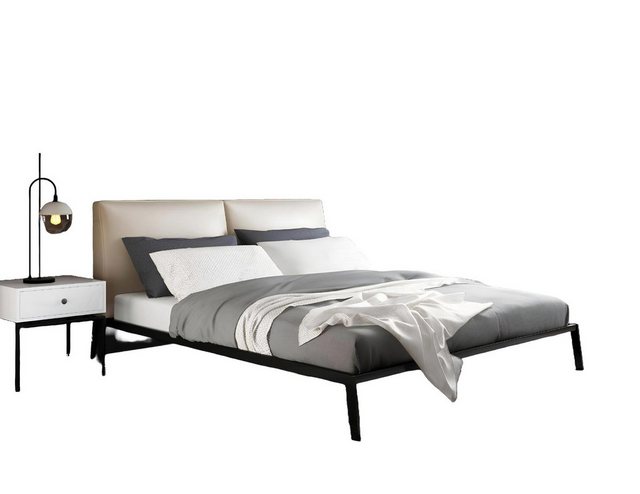 JVmoebel Bett Bett Polster Design Luxus Doppel Betten Ehe Schlaf Zimmer Tex günstig online kaufen