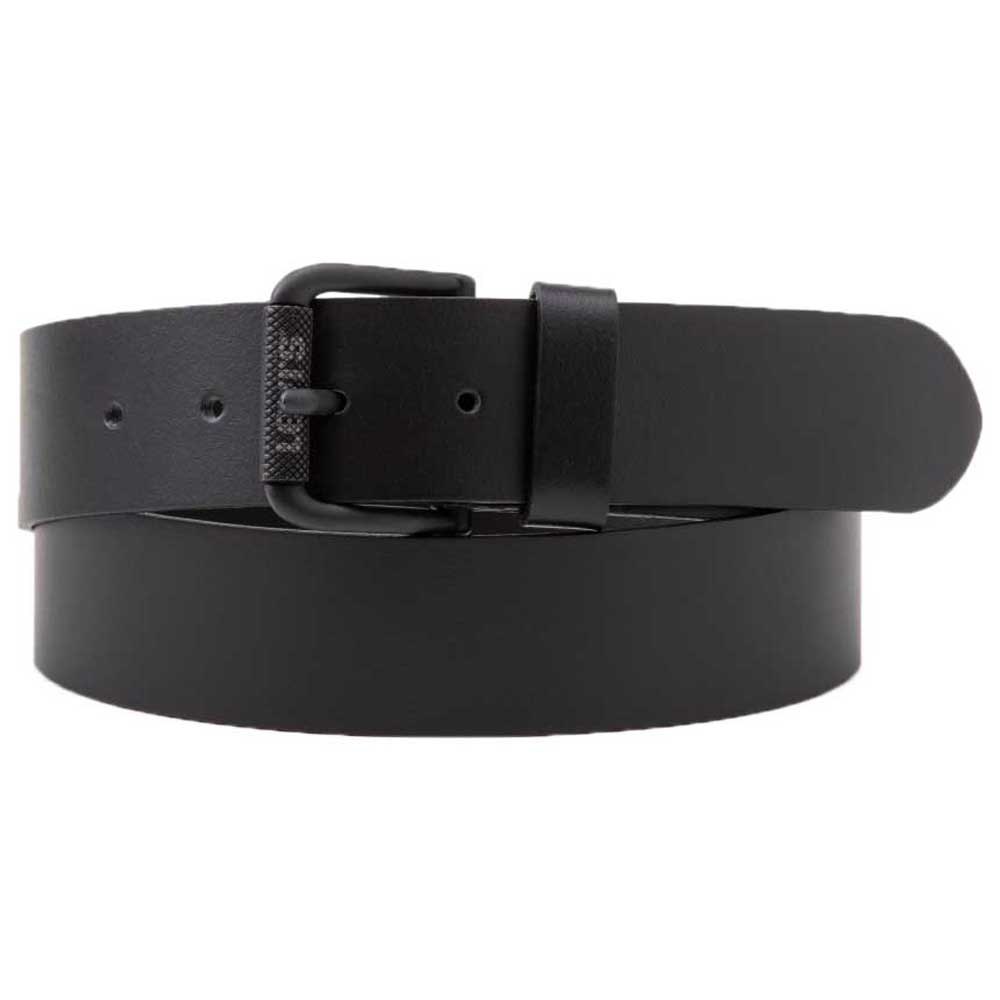 Levi´s Footwear Textured Roller Buckle Gürtel 85 cm Black günstig online kaufen