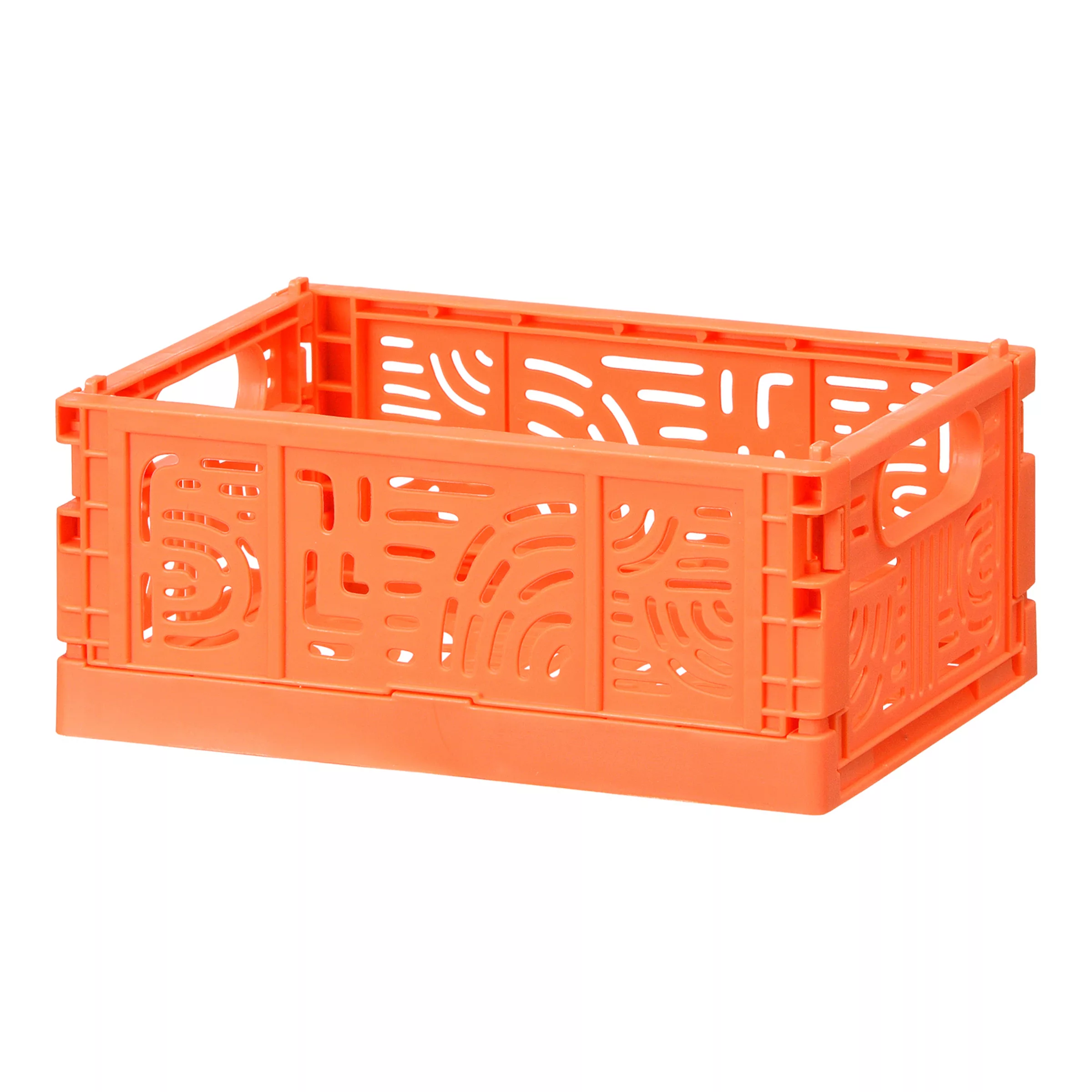 Klappbox S Recycled ca.14,3x6,1x, orange günstig online kaufen